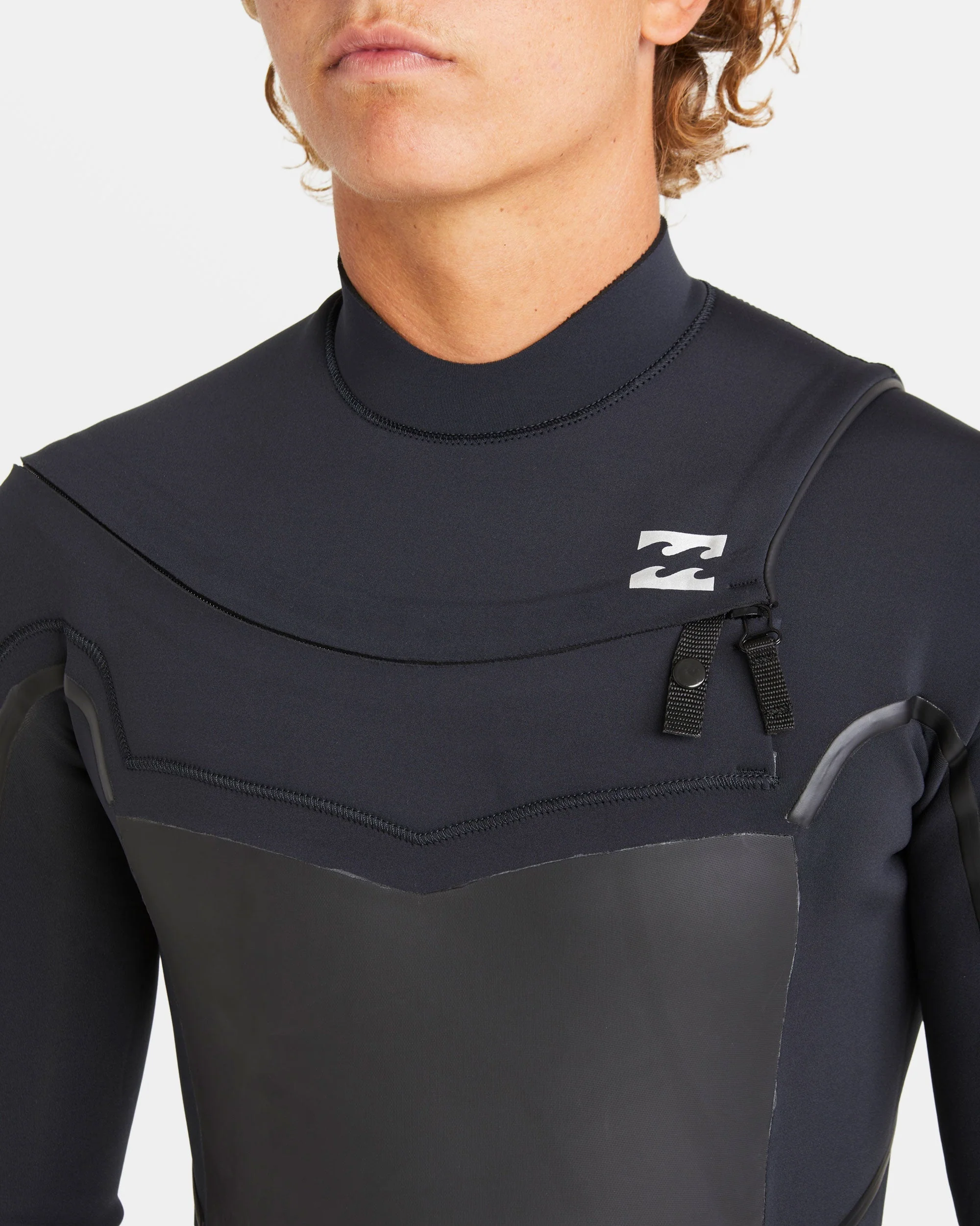 Mens 3/2mm Absolute Natural Chest Zip Steamer Wetsuit - Image 8