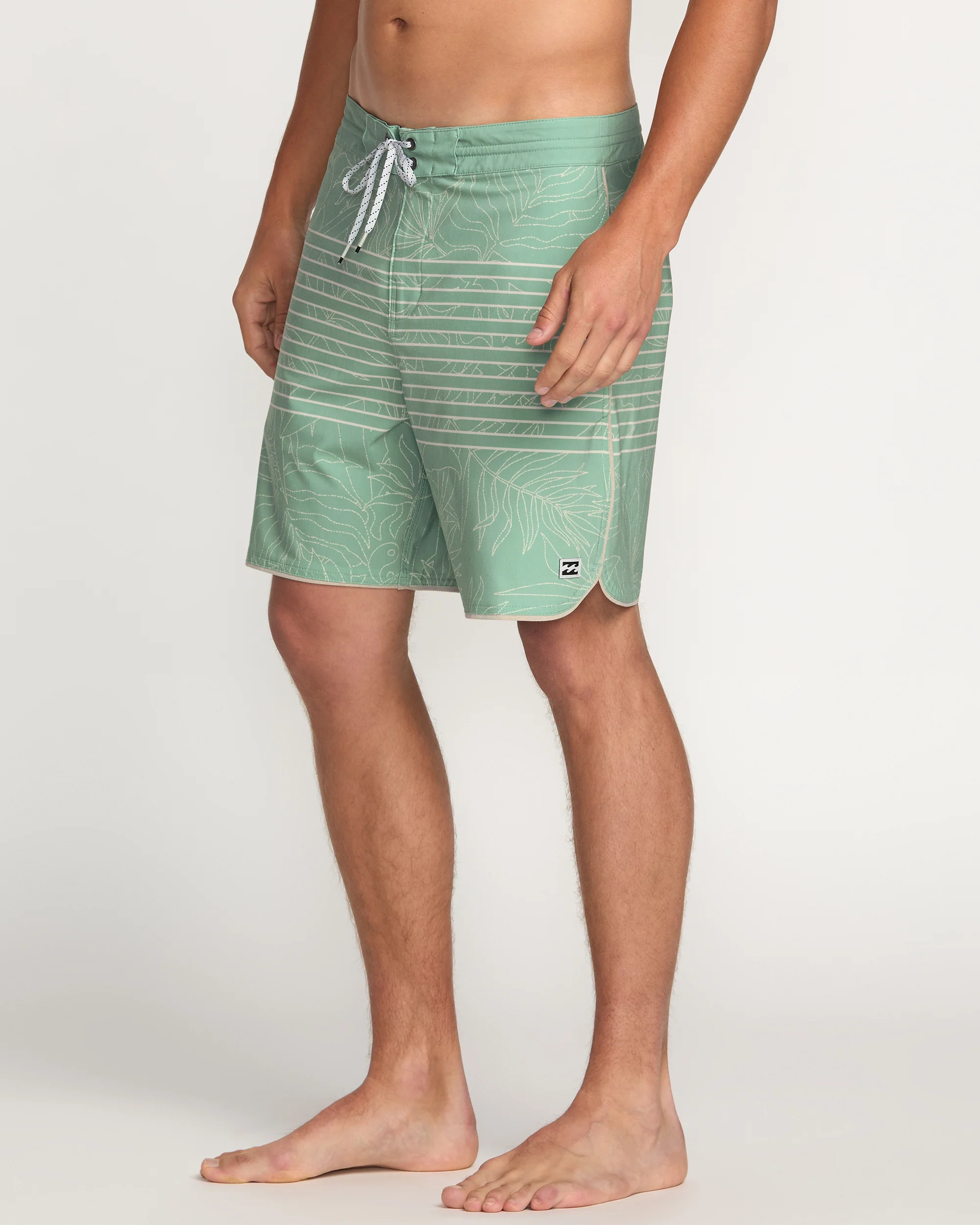 73 Lo Tide 18" Boardshorts - Mist Green - Image 7