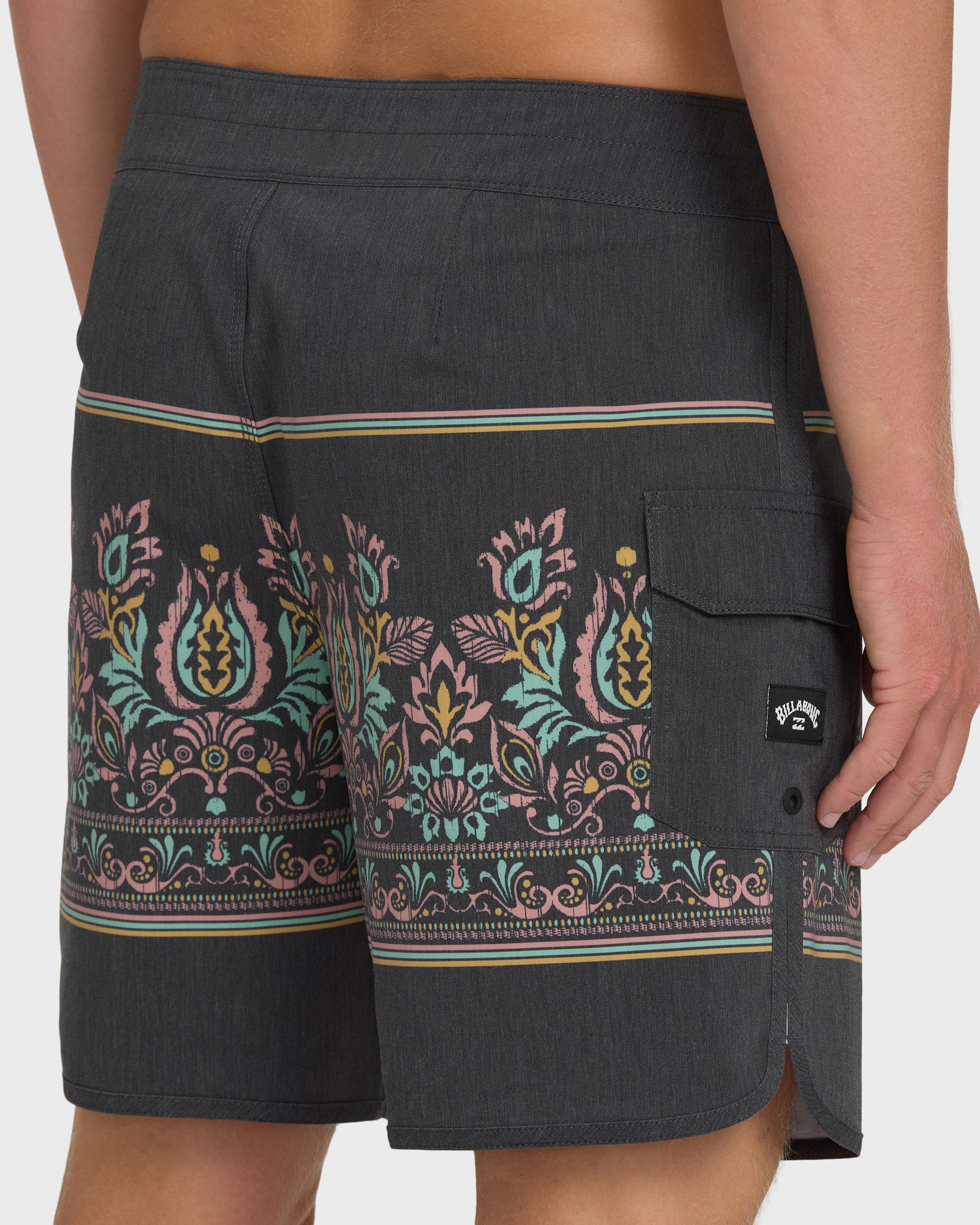 73 Pro 18" Boardshorts - Black - Image 5