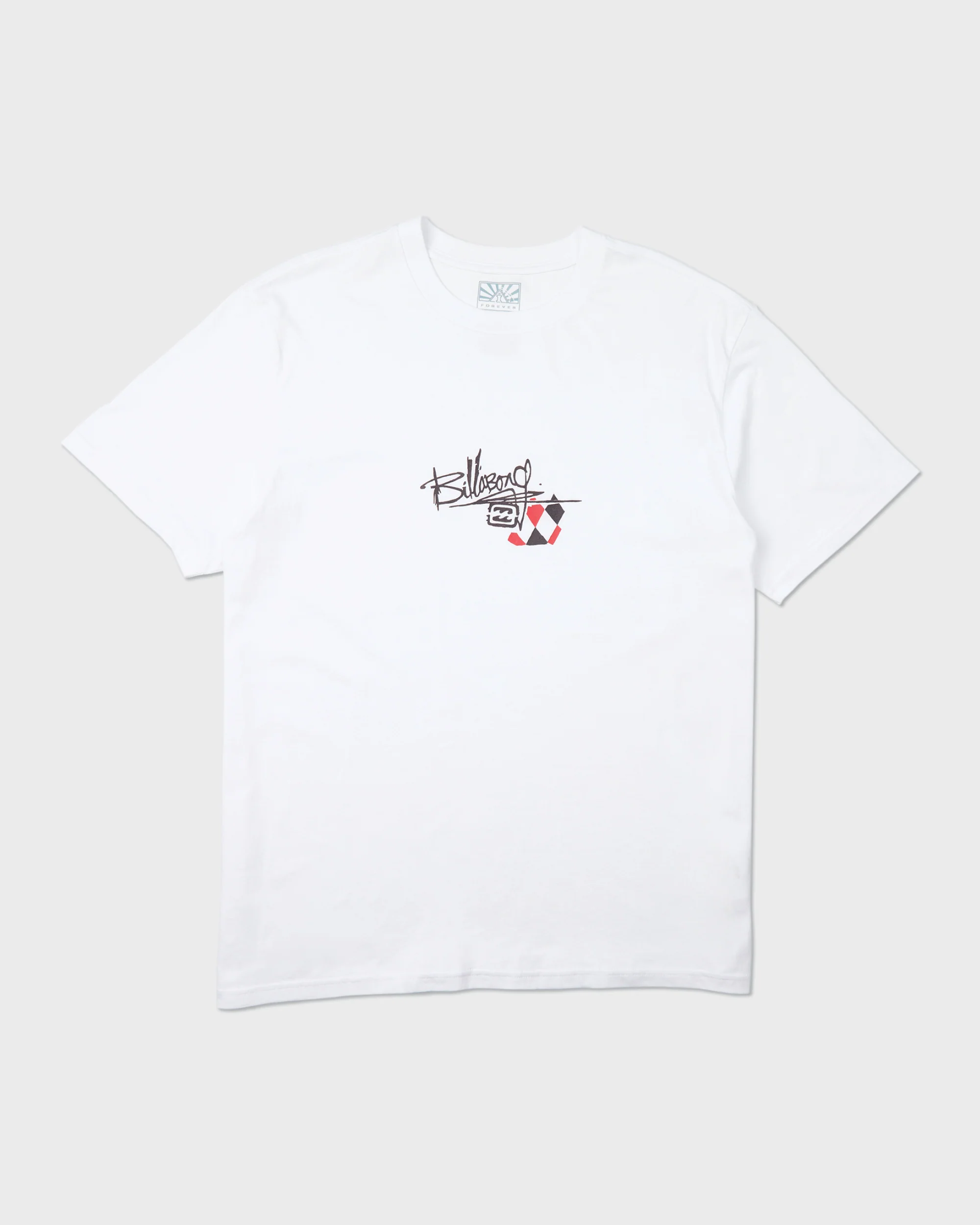 A.I. Argyle Premium Short Sleeve T-Shirt - White - Image 2