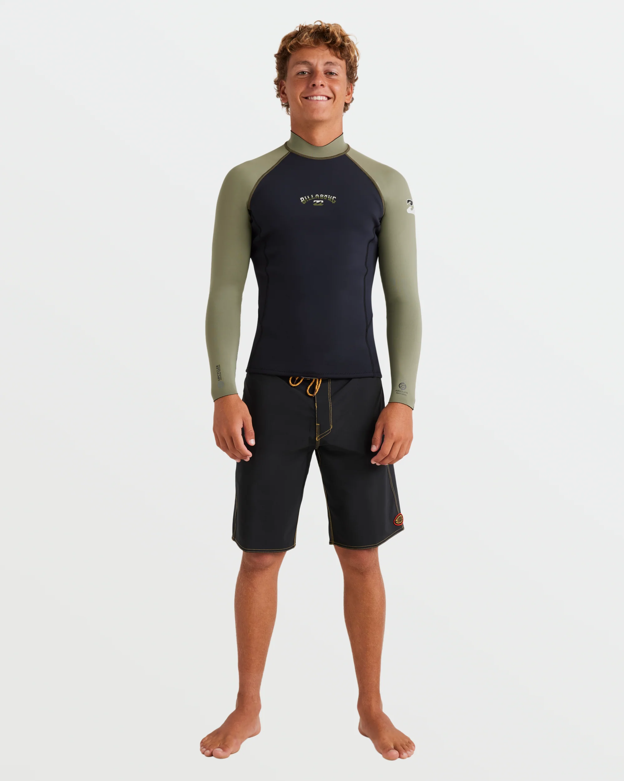 1mm Absolute Natural Long Sleeve Jacket - Military - Image 7