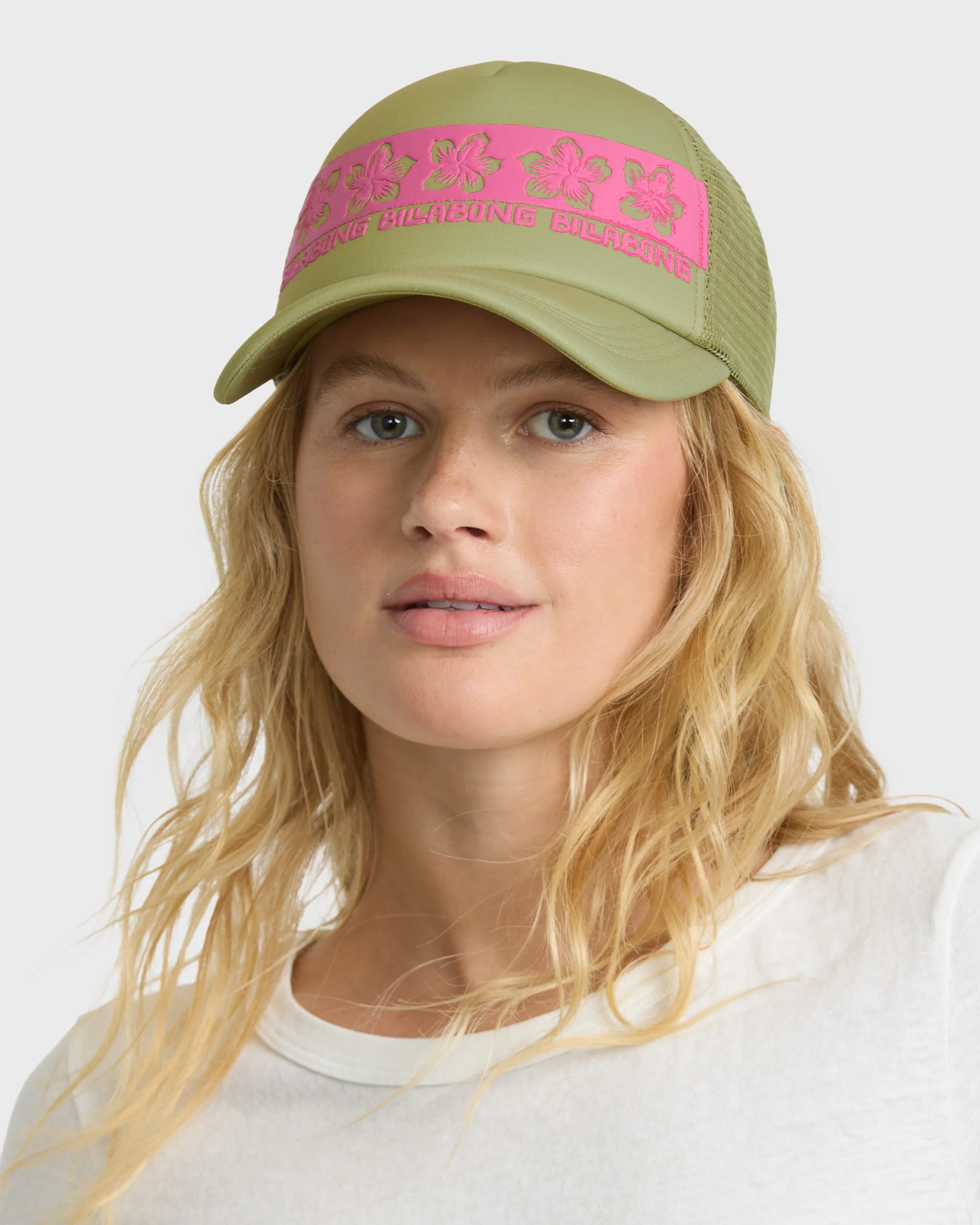 Across Waves Trucker Hat - Cactus