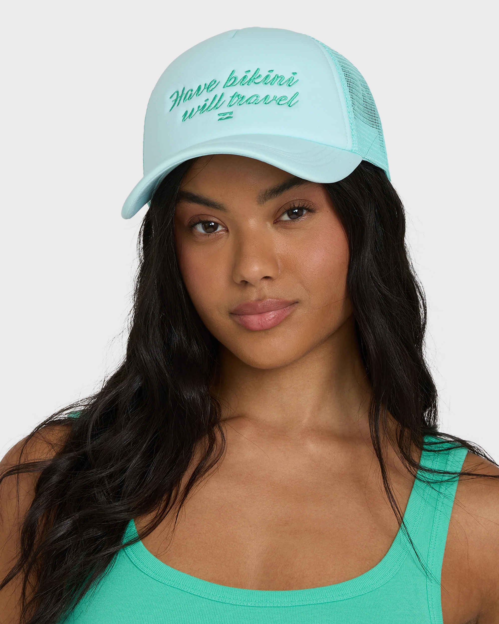 Across Waves Trucker Hat - Clearwater - Image 4