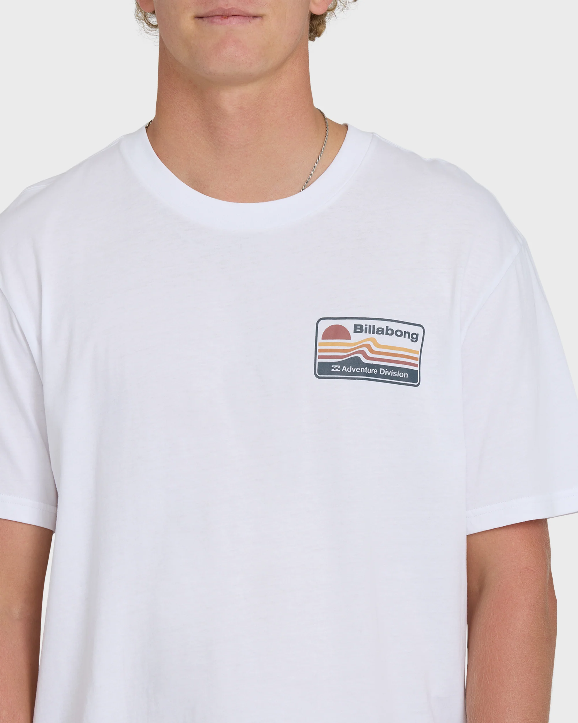 A/Div Range Premium Short Sleeve Knit T-Shirt - White - Image 5