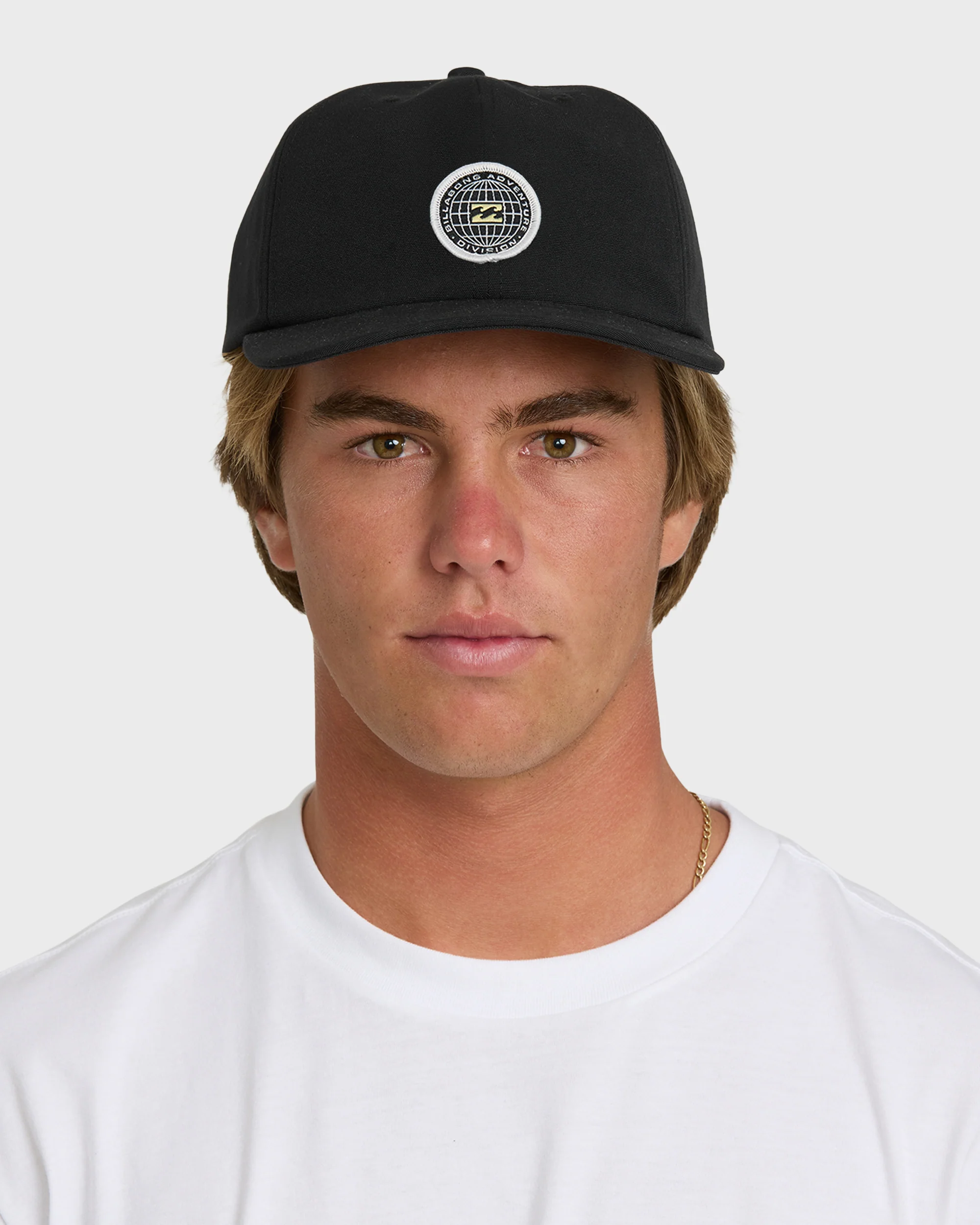 A/Div Trails Strapback Hat - Black