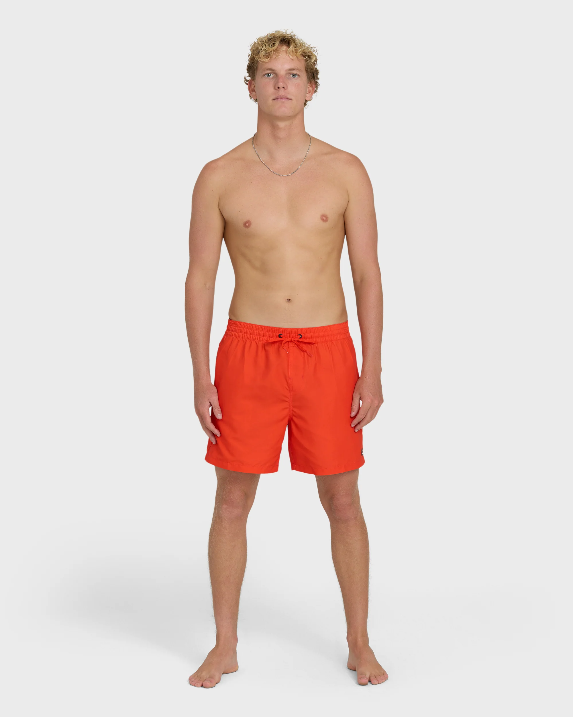 All Day Layback 16" Trunks - Fiesta Red - Image 4