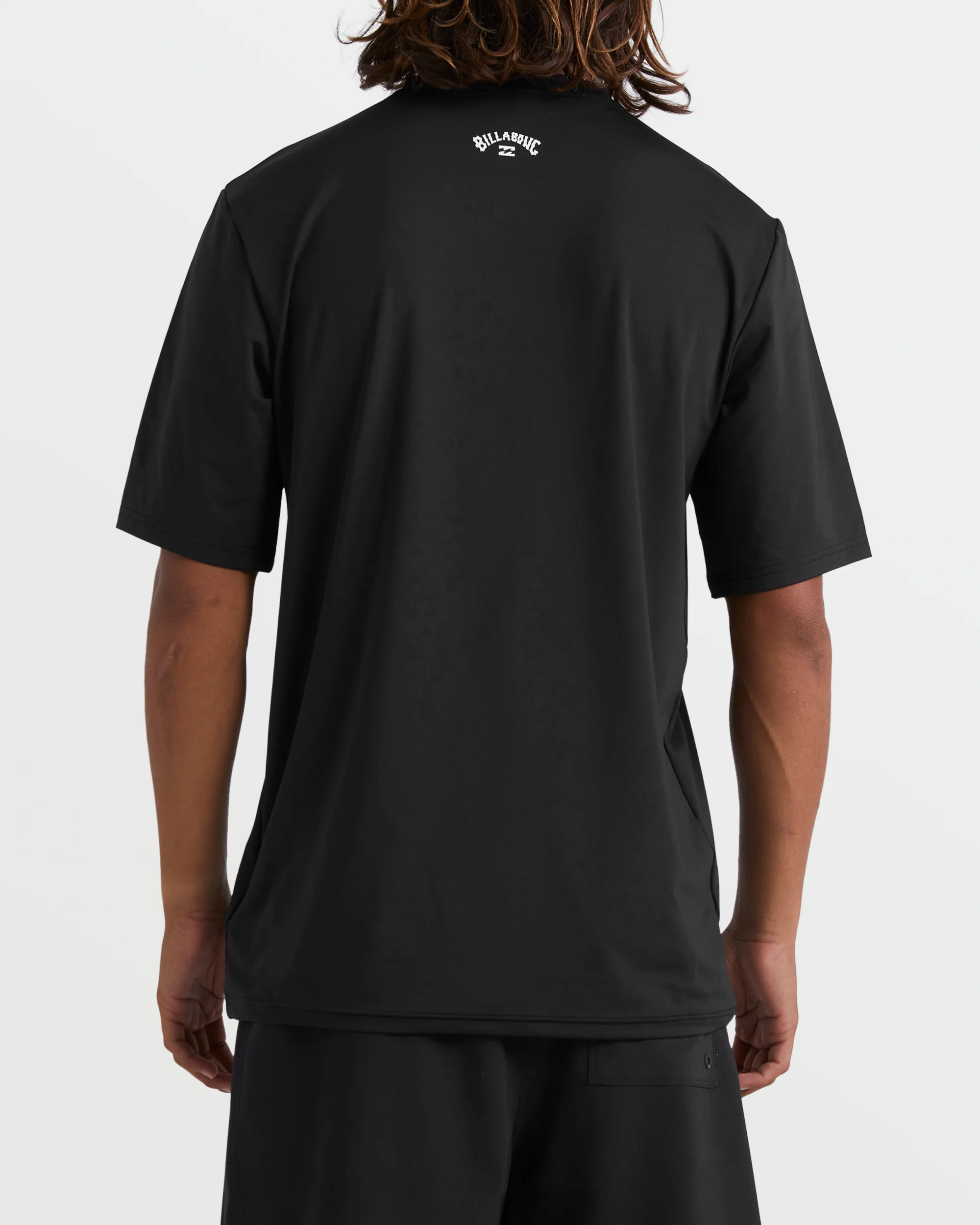 All Day Wave Short Sleeve Rashguard - Black - Image 2