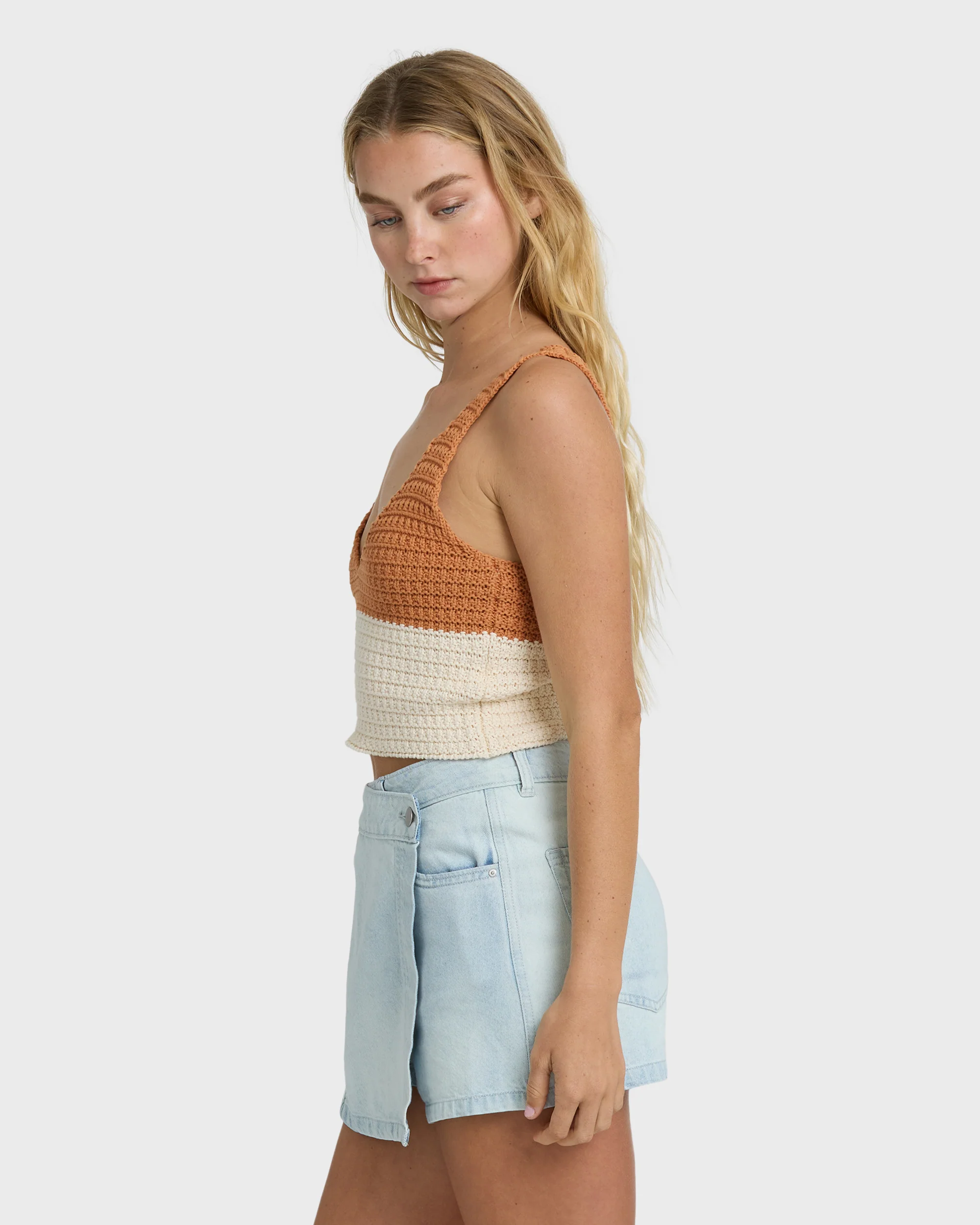 Anders Sweater Tank - Caramel Cafe - Image 6