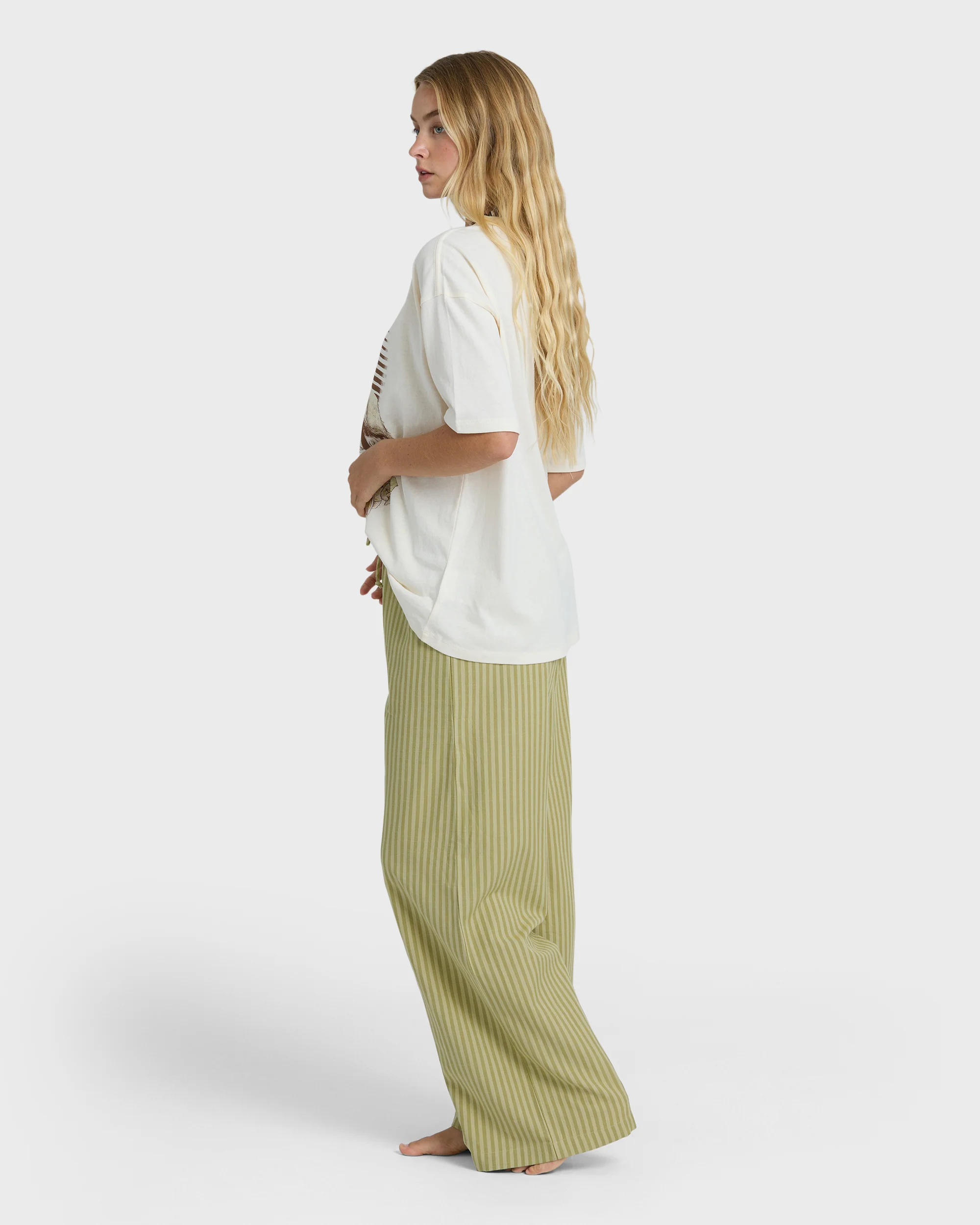 Womens Another Wave Elastic Waist Pants - Image 6