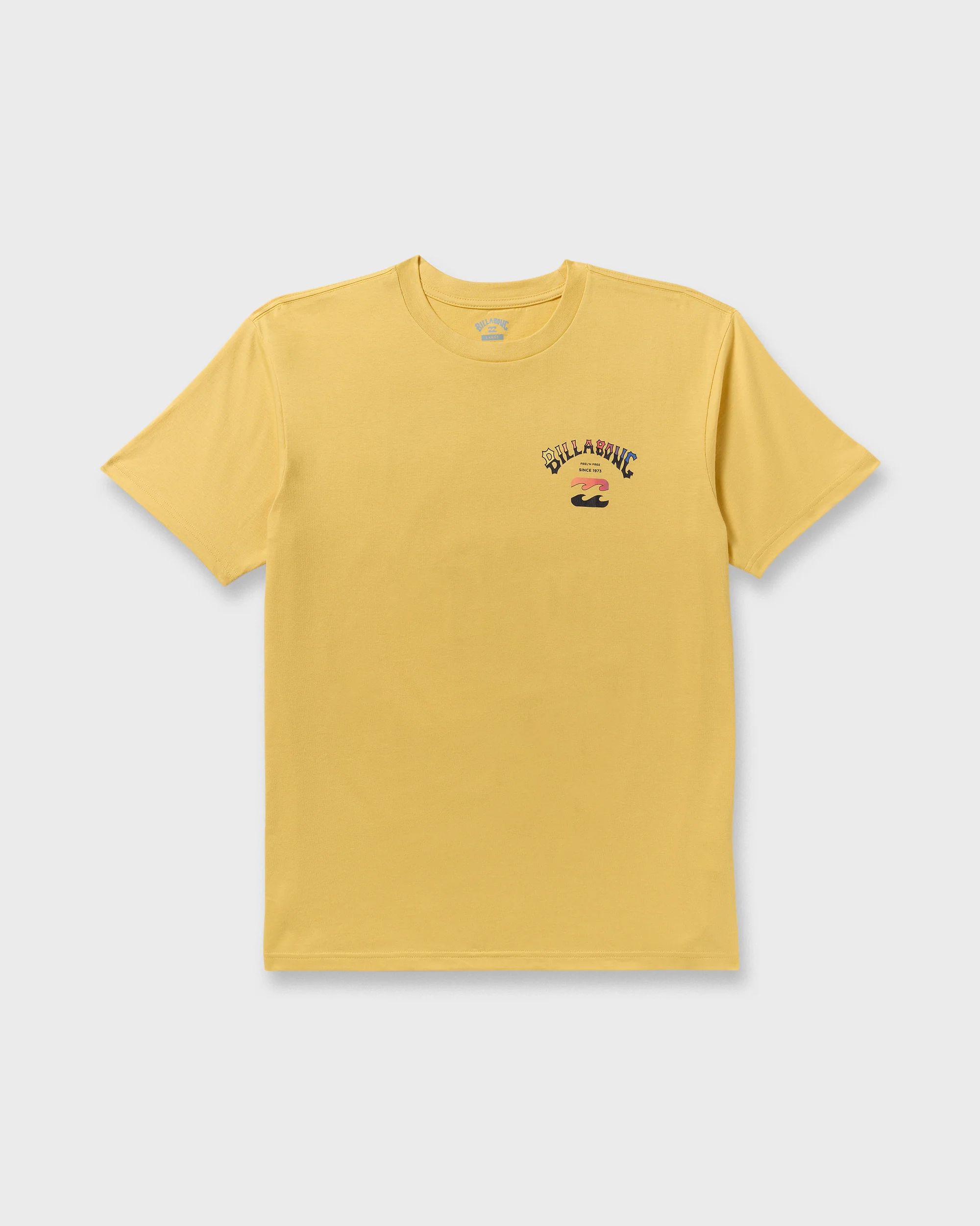 Arch Fade Premium Short Sleeve T-Shirt - Dust Yellow - Image 7