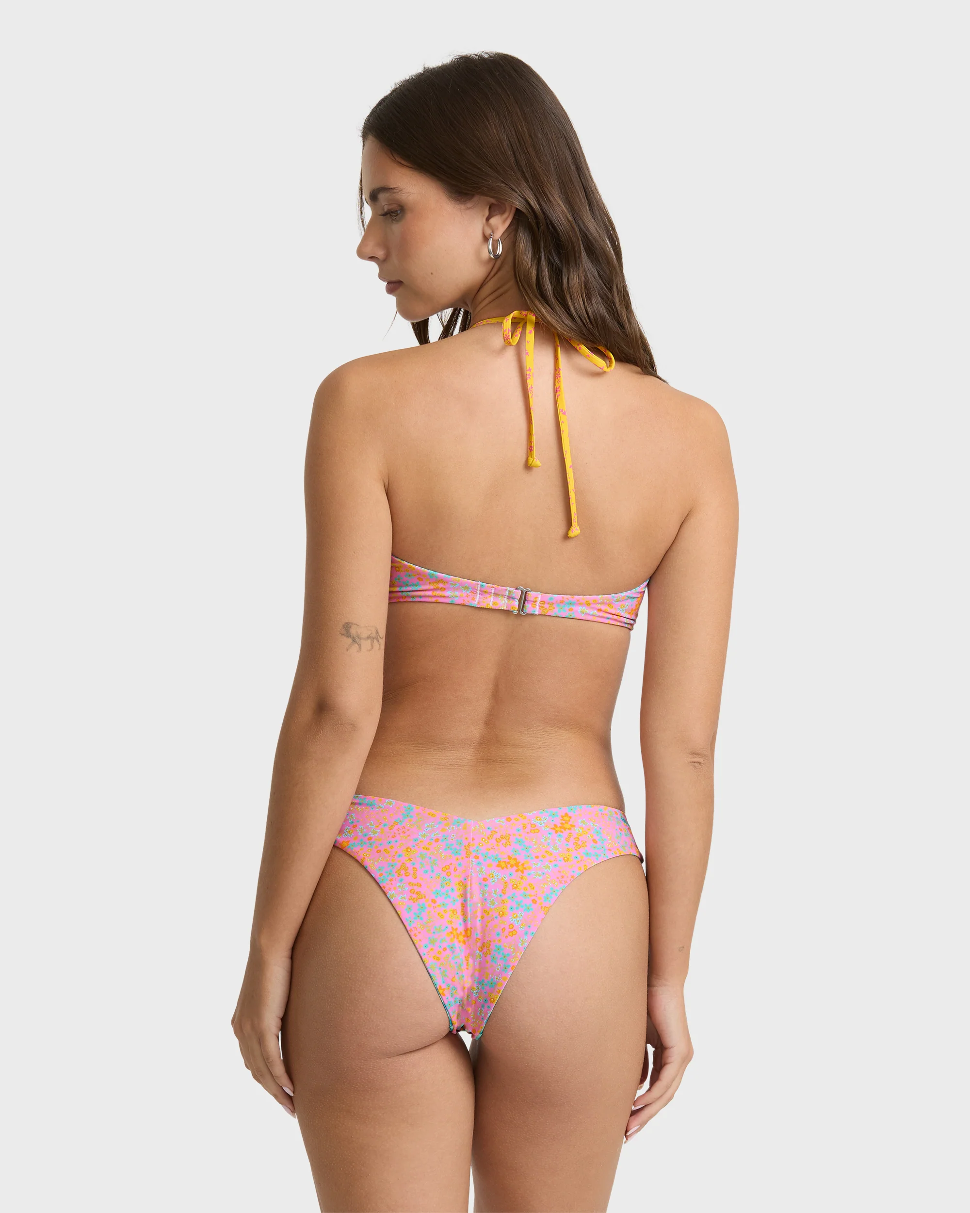 Babe Alert Reversible Drew Bandeau Bikini Top - Agave - Image 4