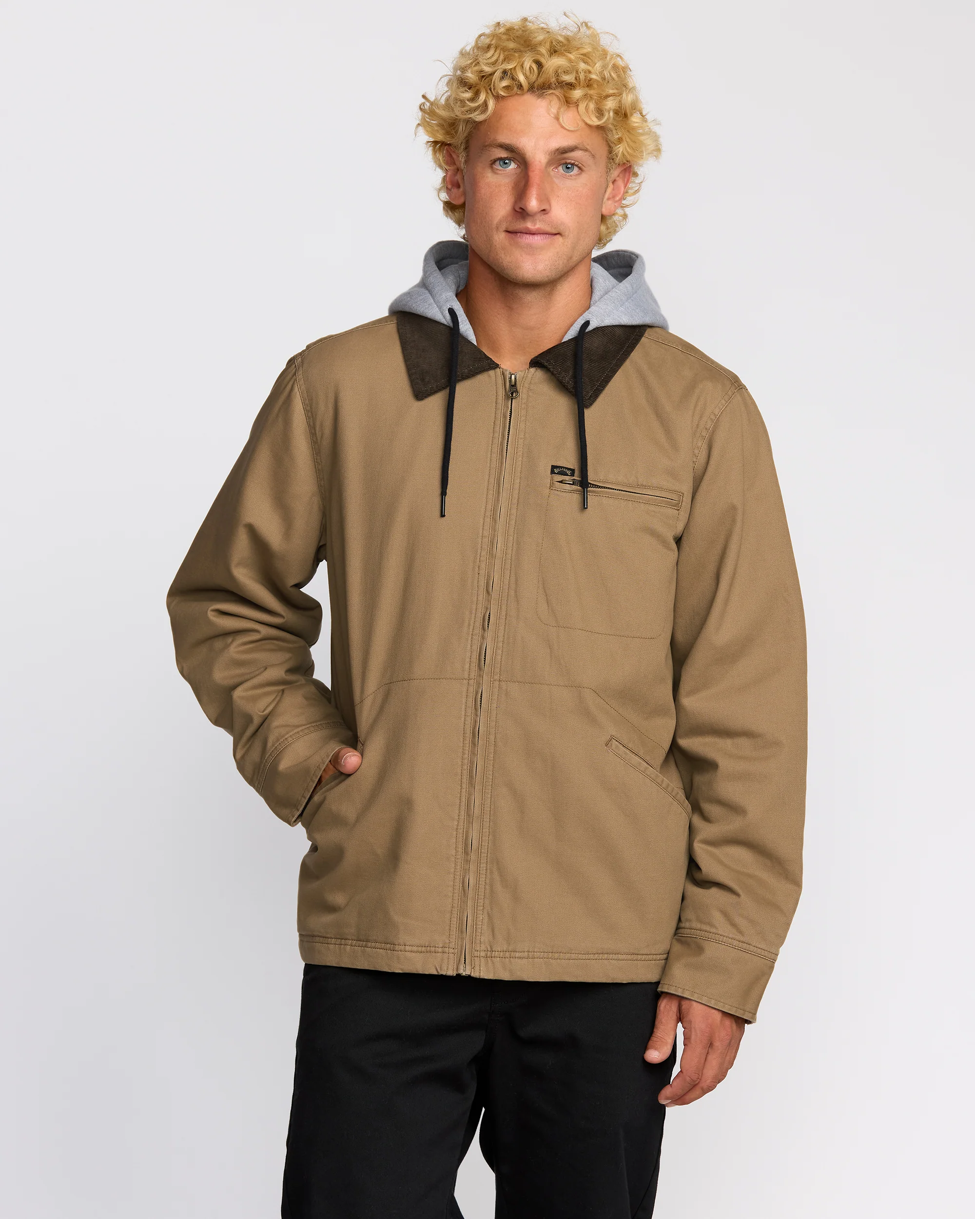 A/Div Barlow Hooded Jacket - Clay