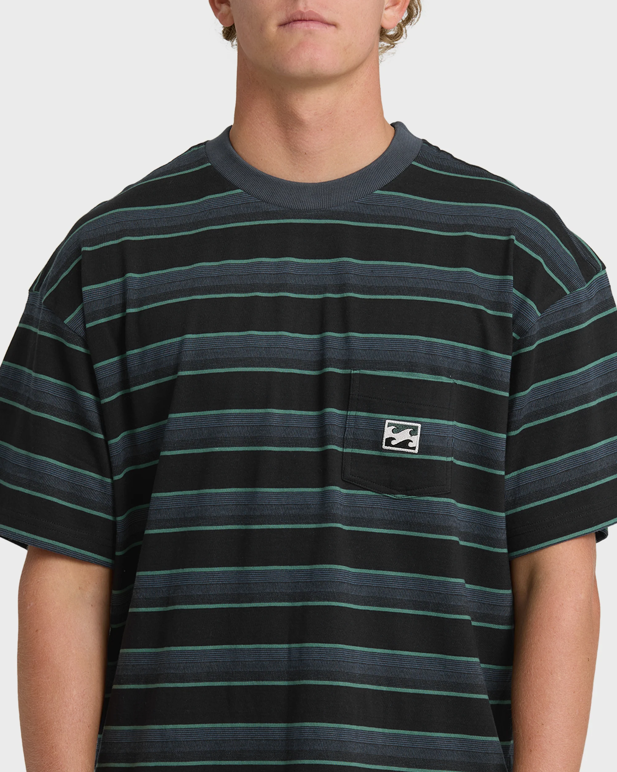 Baxter Crew Short Sleeve T-Shirt - Black - Image 6