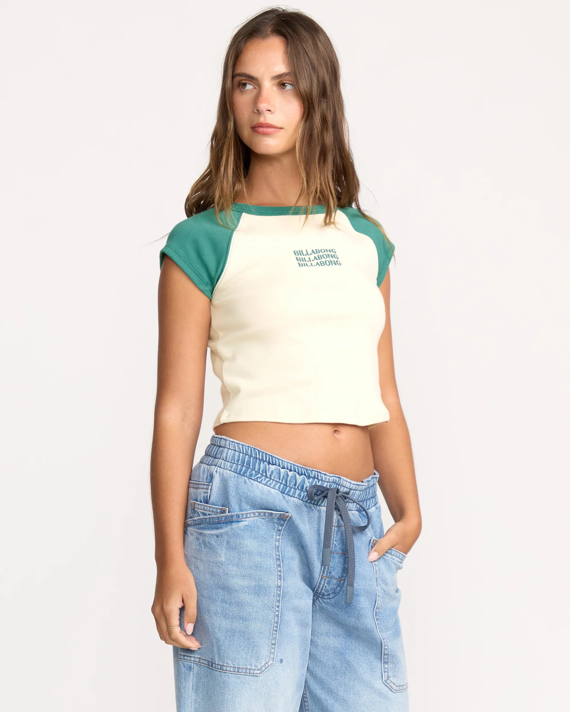 Beach Club Babe Short Sleeve T-Shirt - Evergreen - Image 4