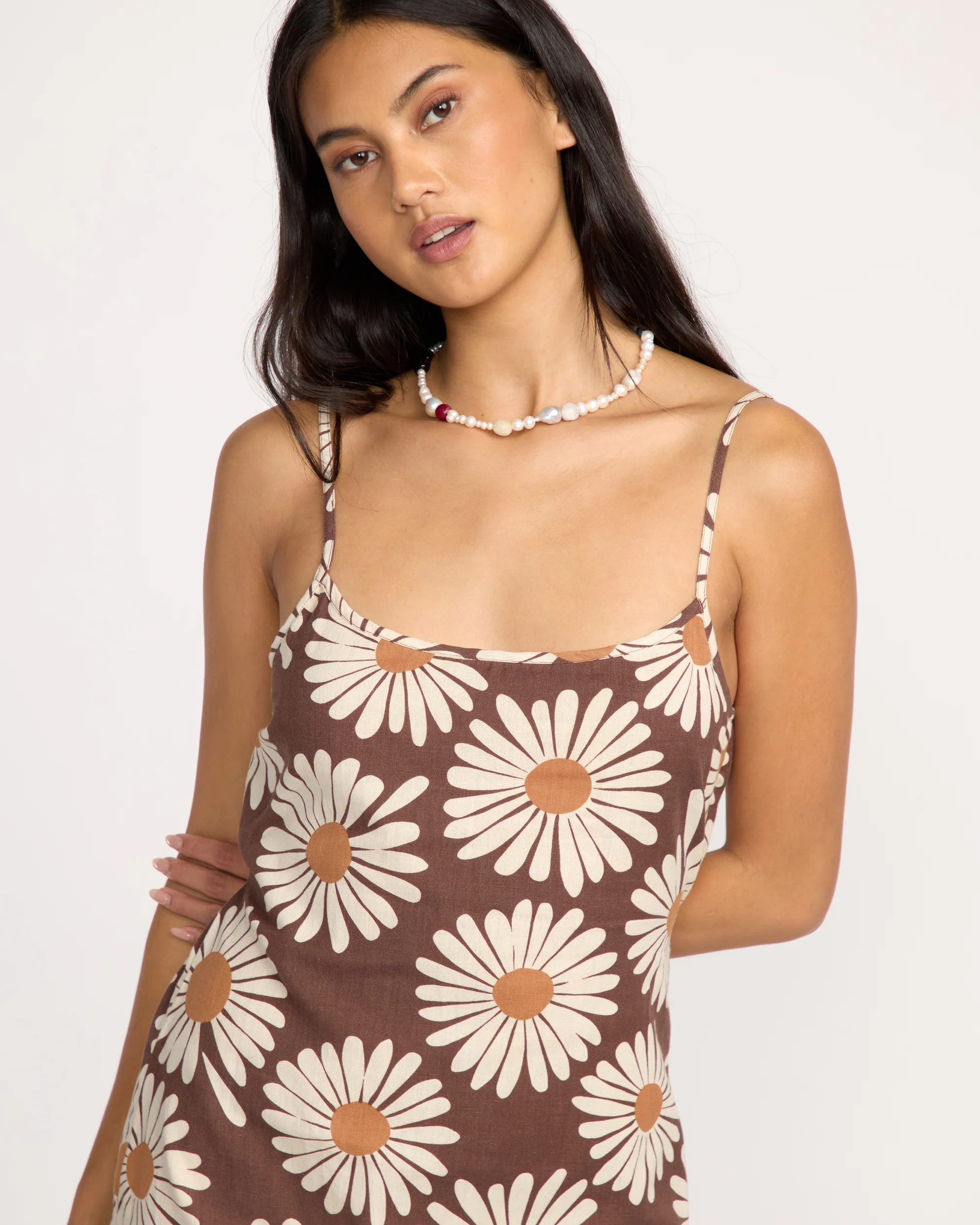 Beach Haze Dress - Espresso - Image 6
