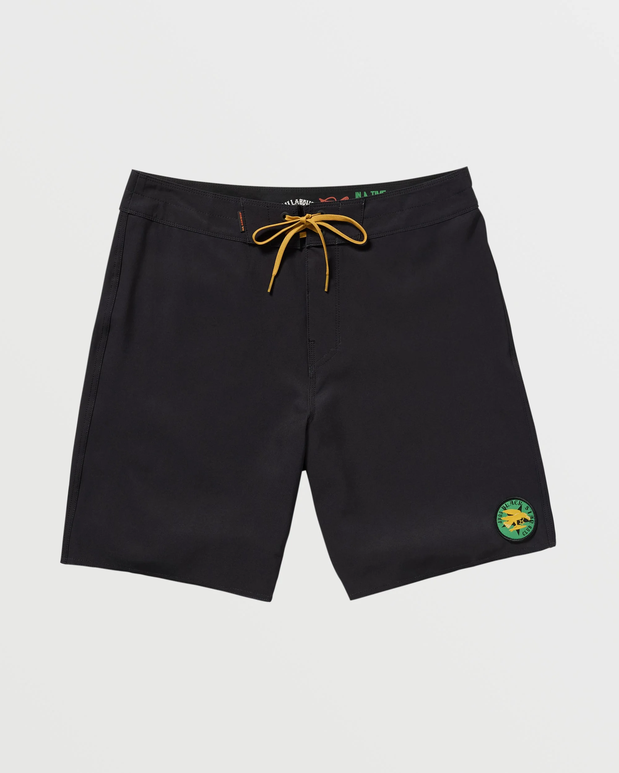 Mens Black Star Surf Pro 18.5" Boardshorts - Image 2