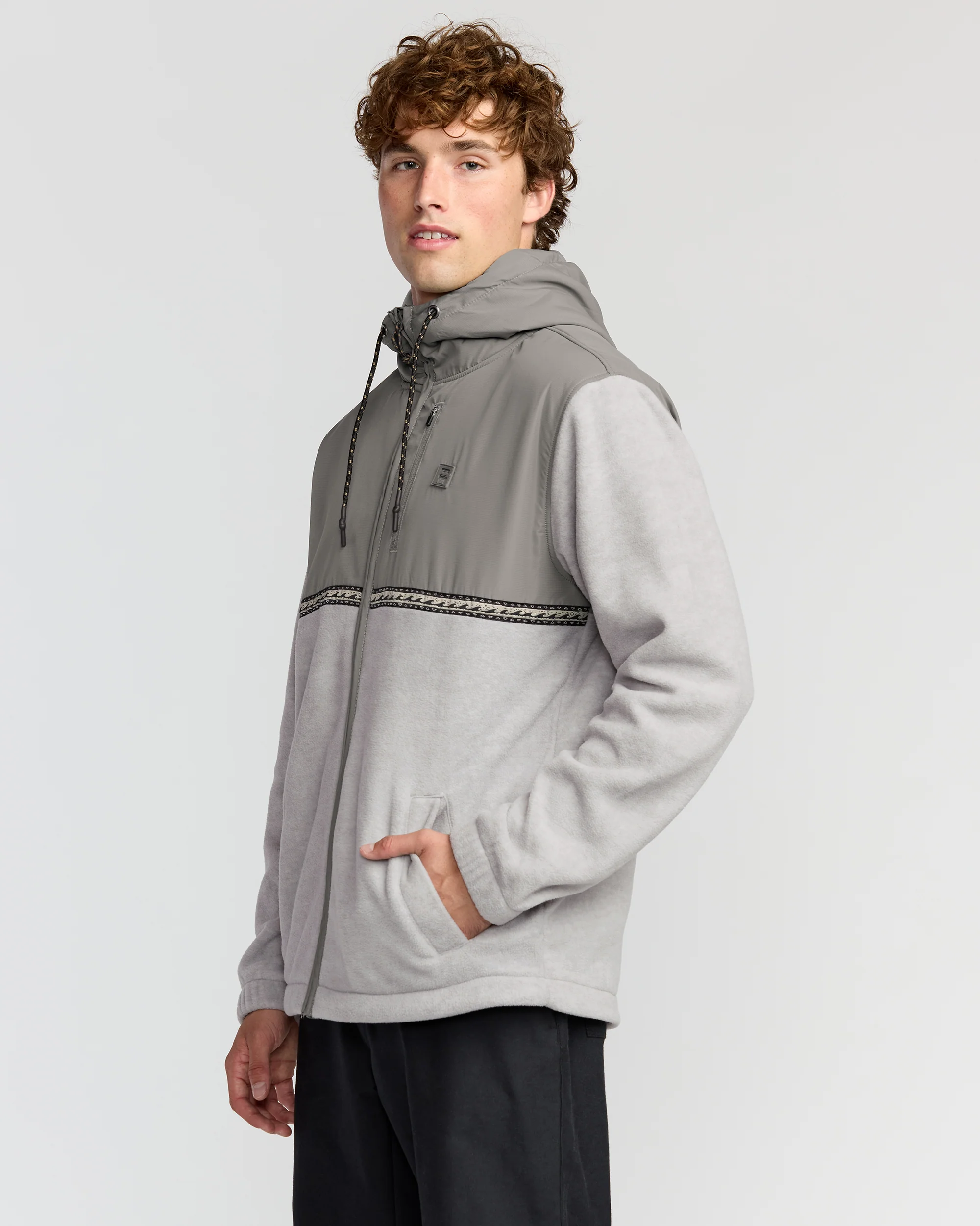 Mens Boundary Lite Zip-Up Hoodie - Image 4