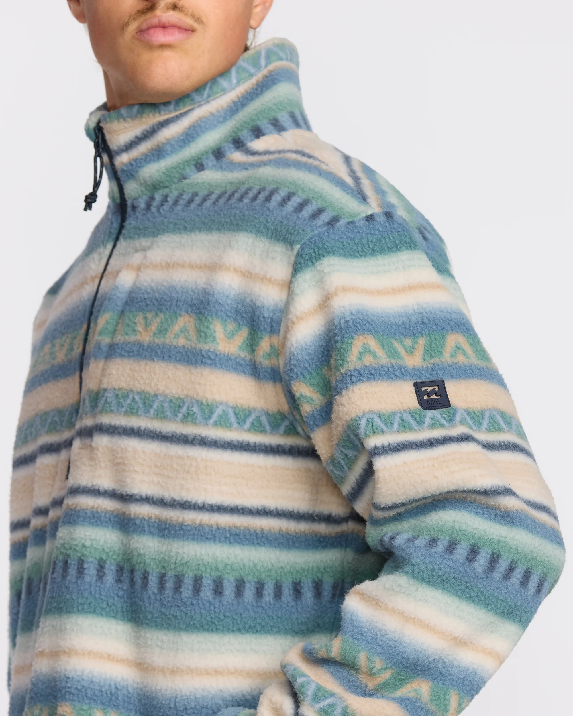 Boundary Mock Sweatshirt - Silver Birch - Image 5