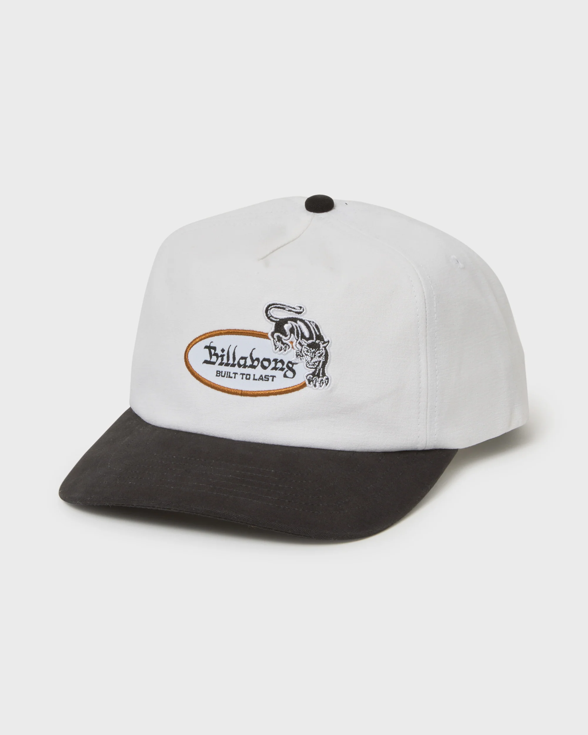 Breakdown Snapback Hat - Black/White