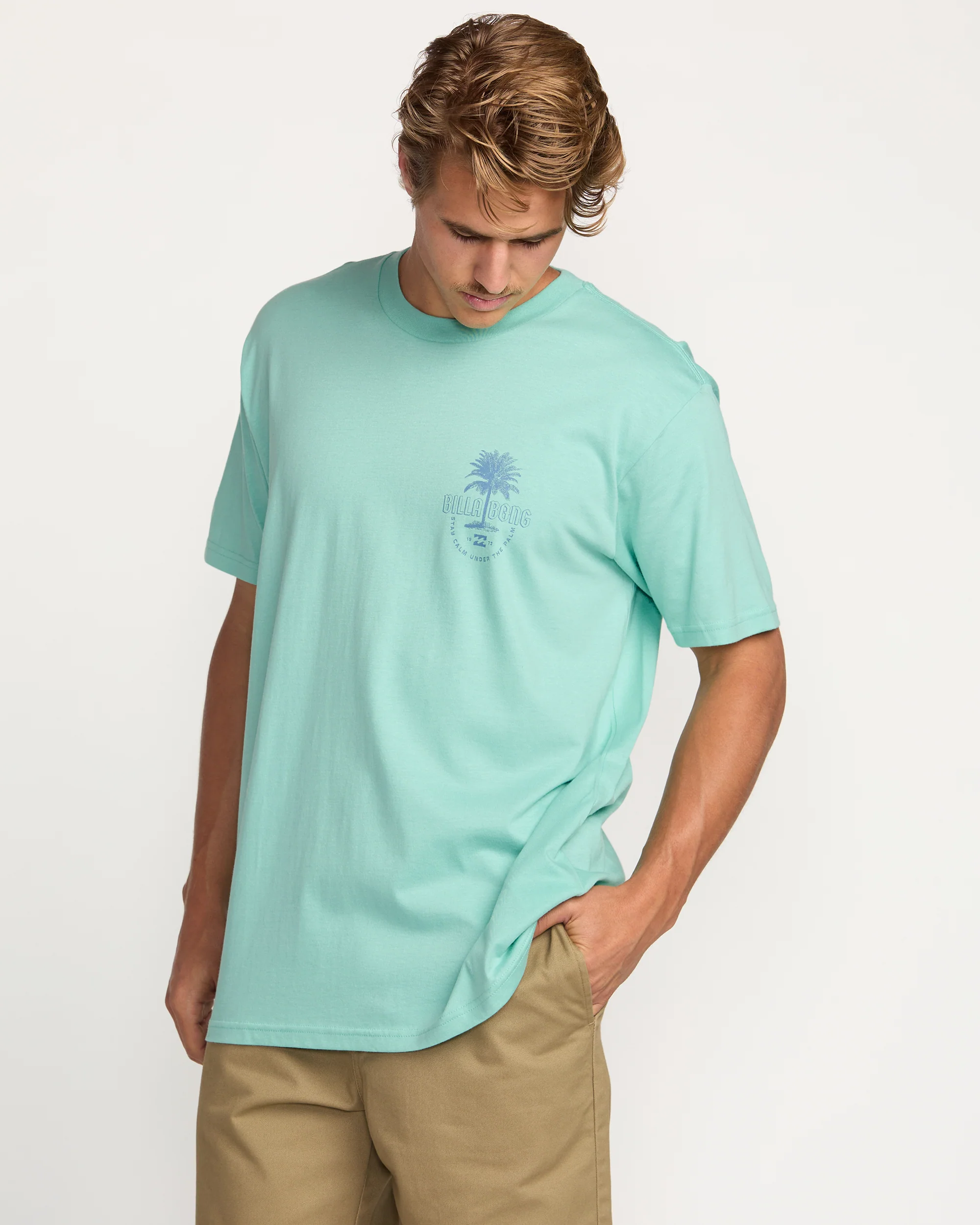 Calm Palm Premium Tee - Bermuda - Image 6