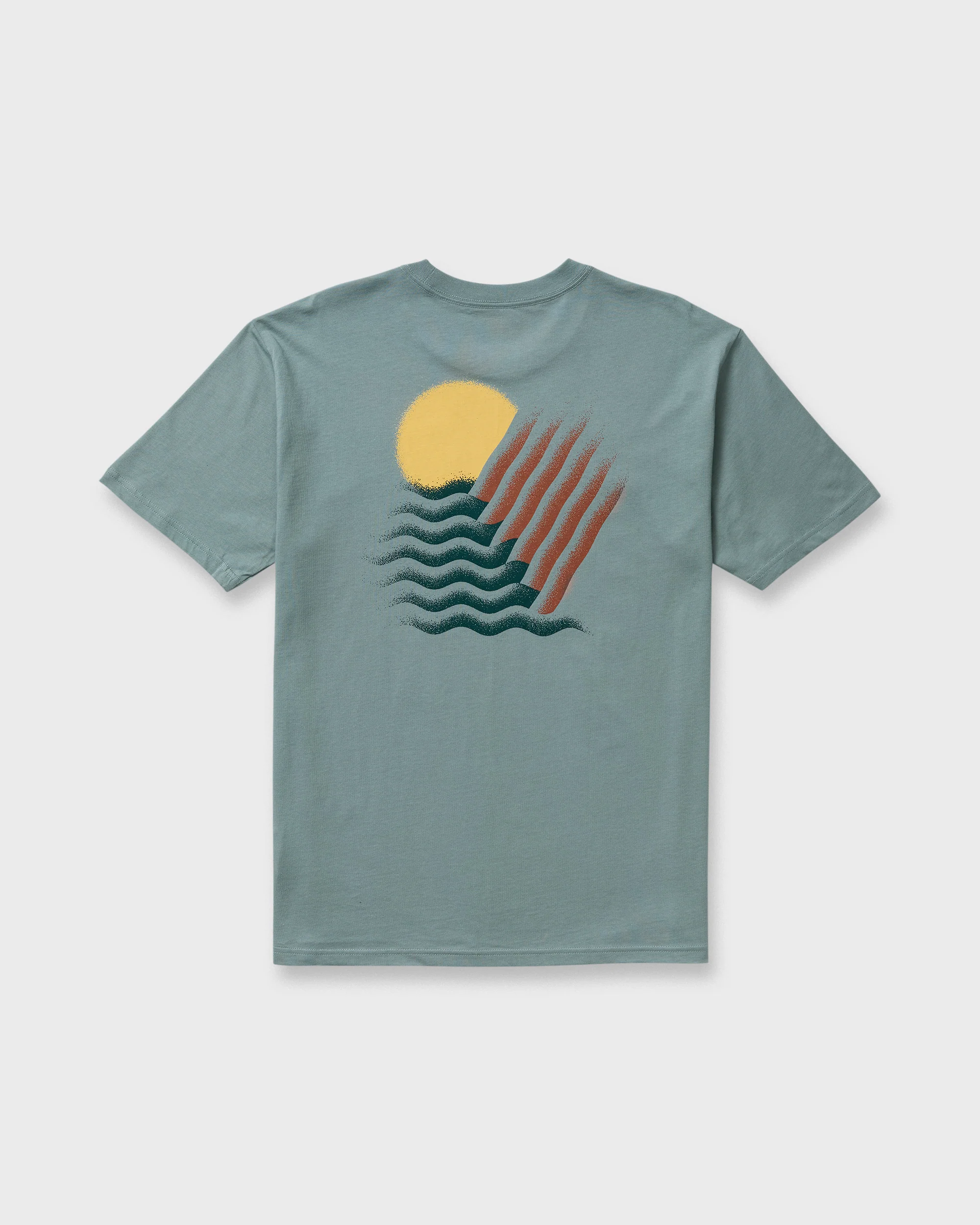 Canyons Regular Short Sleeve T-Shirt - Sea Blue - Image 6