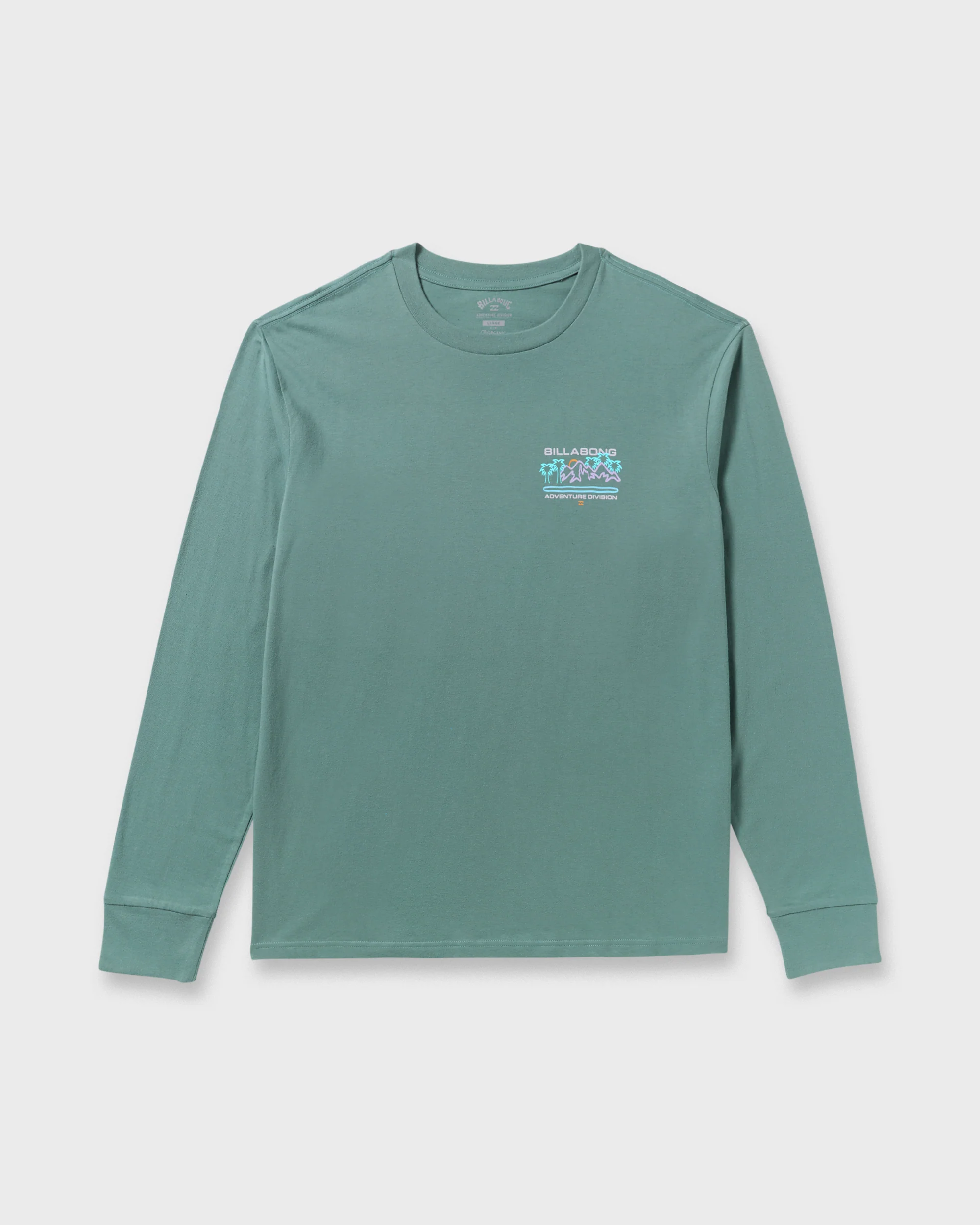 Coastal Range A/Div Long Sleeve T-Shirt - Sea Blue - Image 6