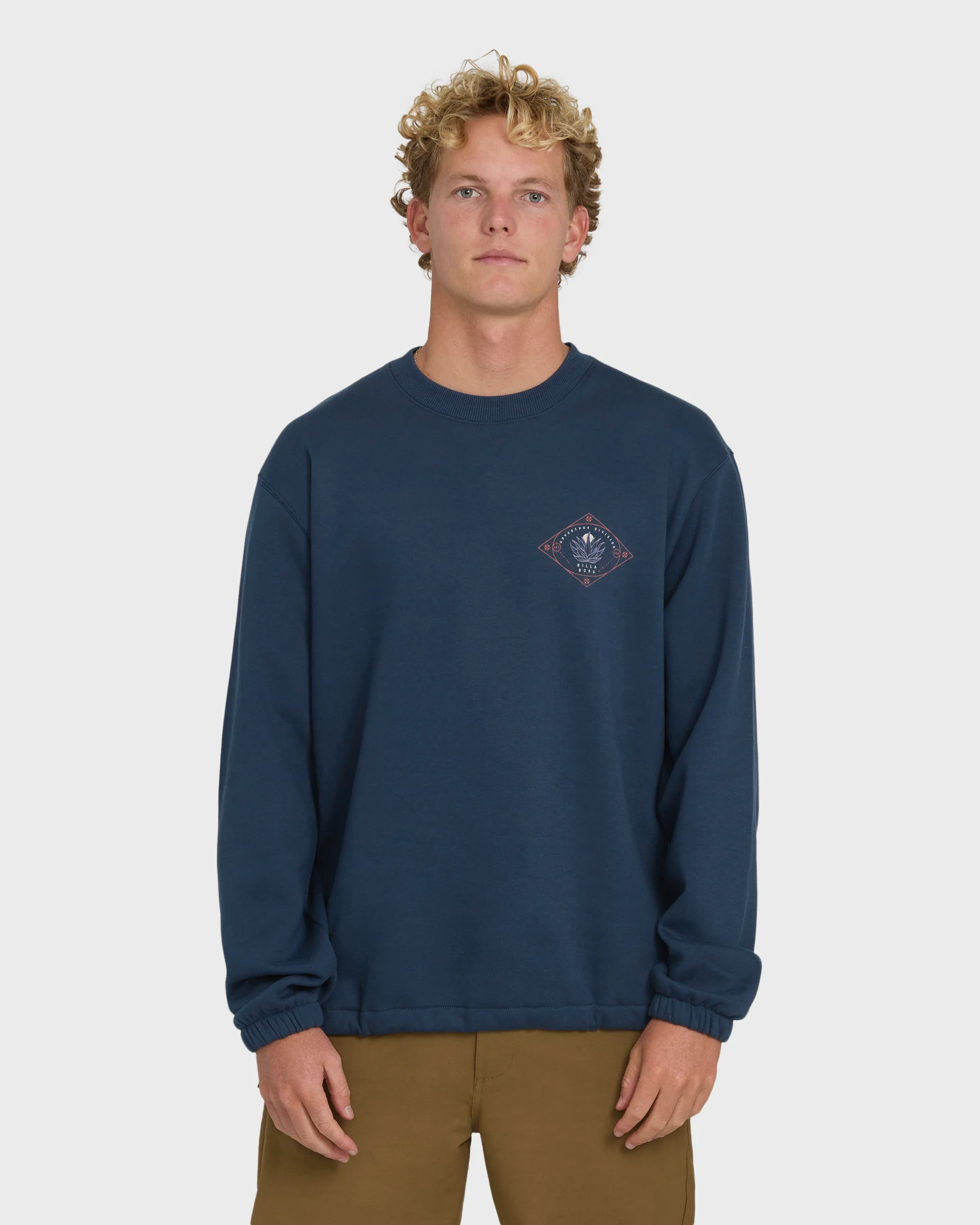 Compass Crewneck Sweatshirt - Dark Blue