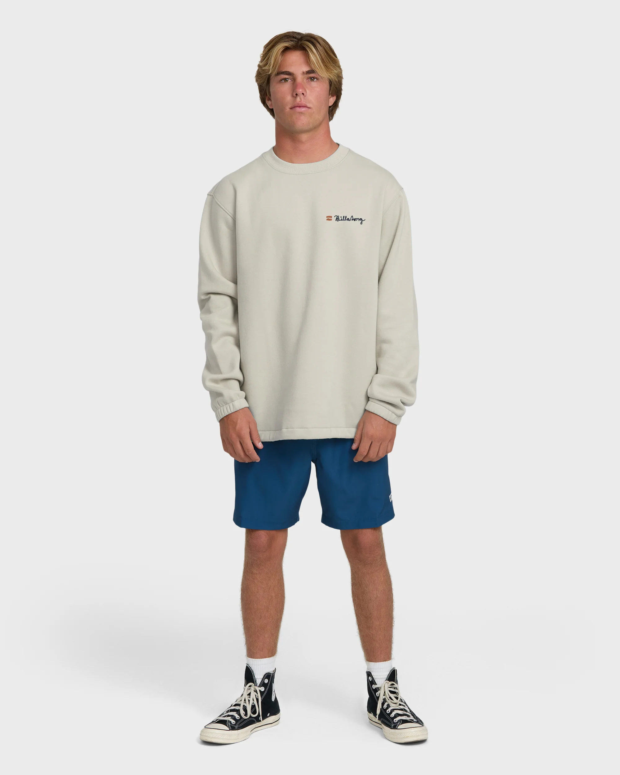 Compass Crewneck Sweatshirt - Dove - Image 4