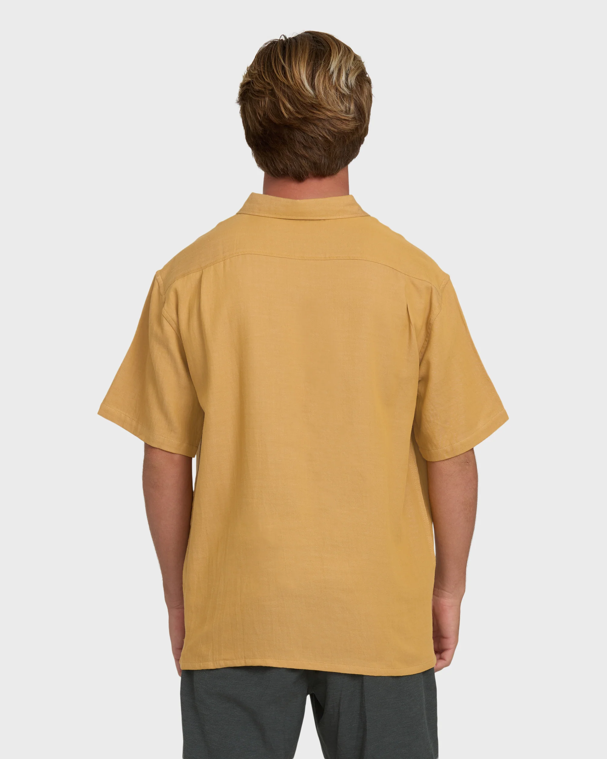Cordoba Short Sleeve Woven Shirt - Wild Honey - Image 2