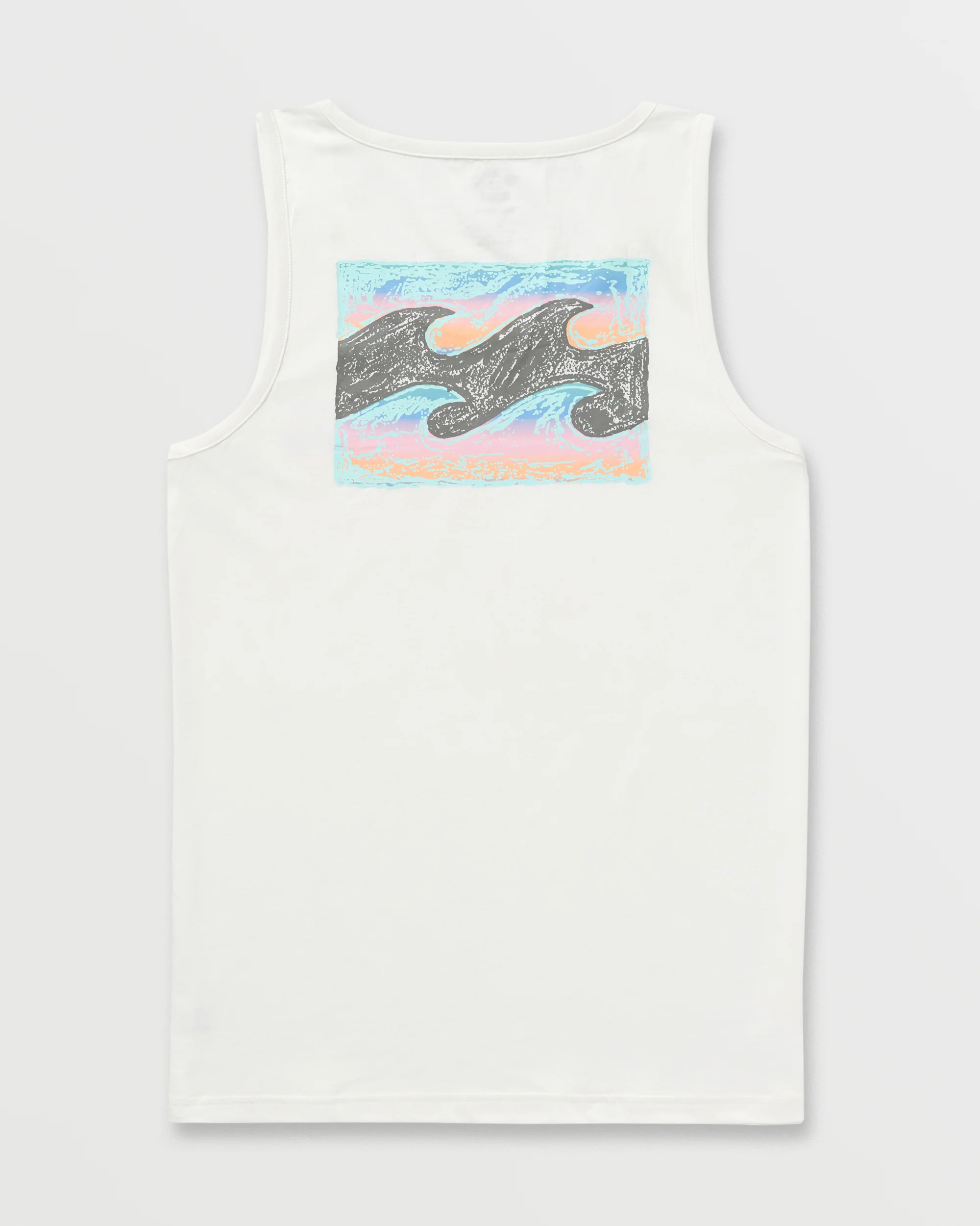 Crayon Wave Premium Tank - Off White - Image 4