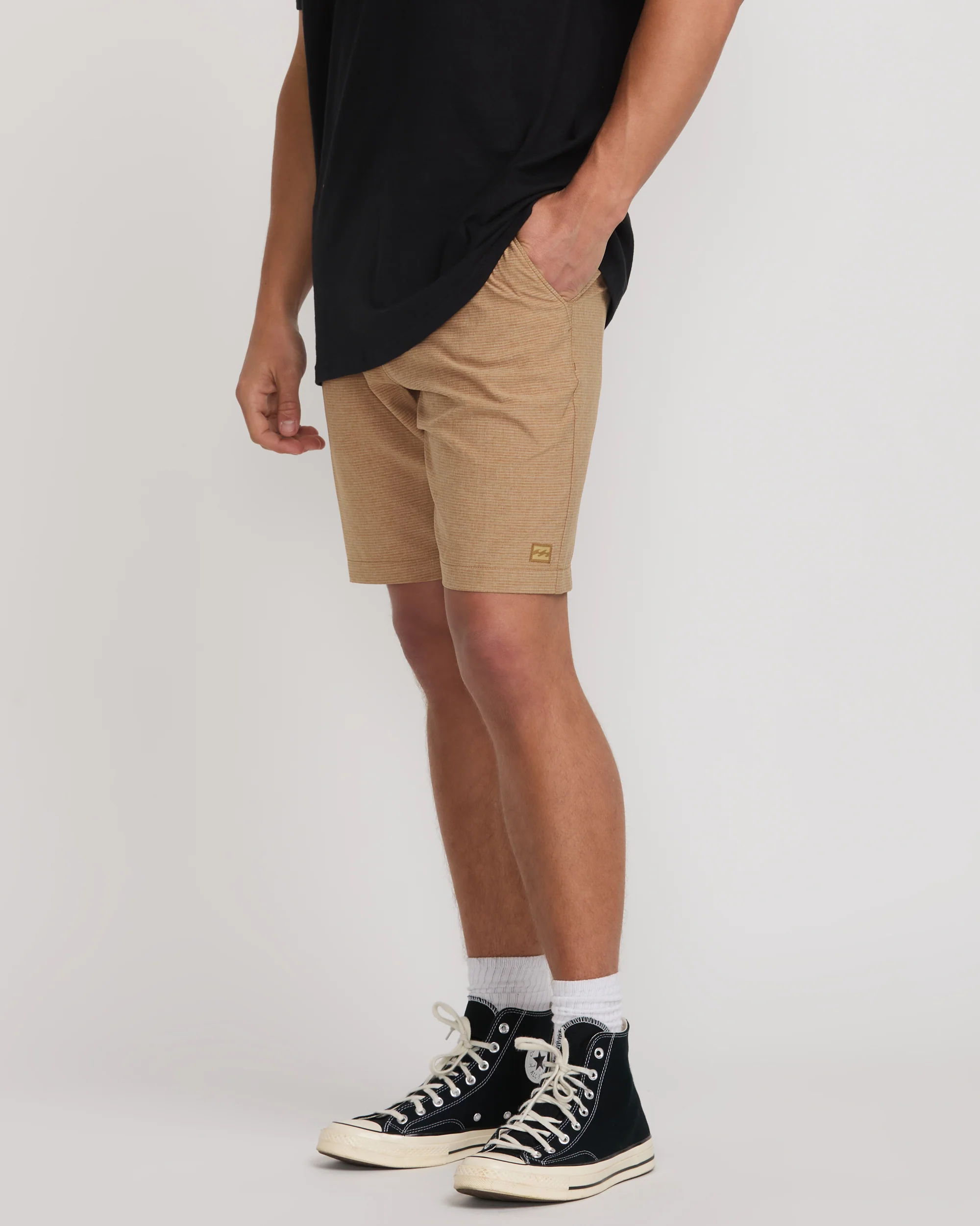 Crossfire Submersible 19" Hybrid Shorts - Tobacco - Image 6