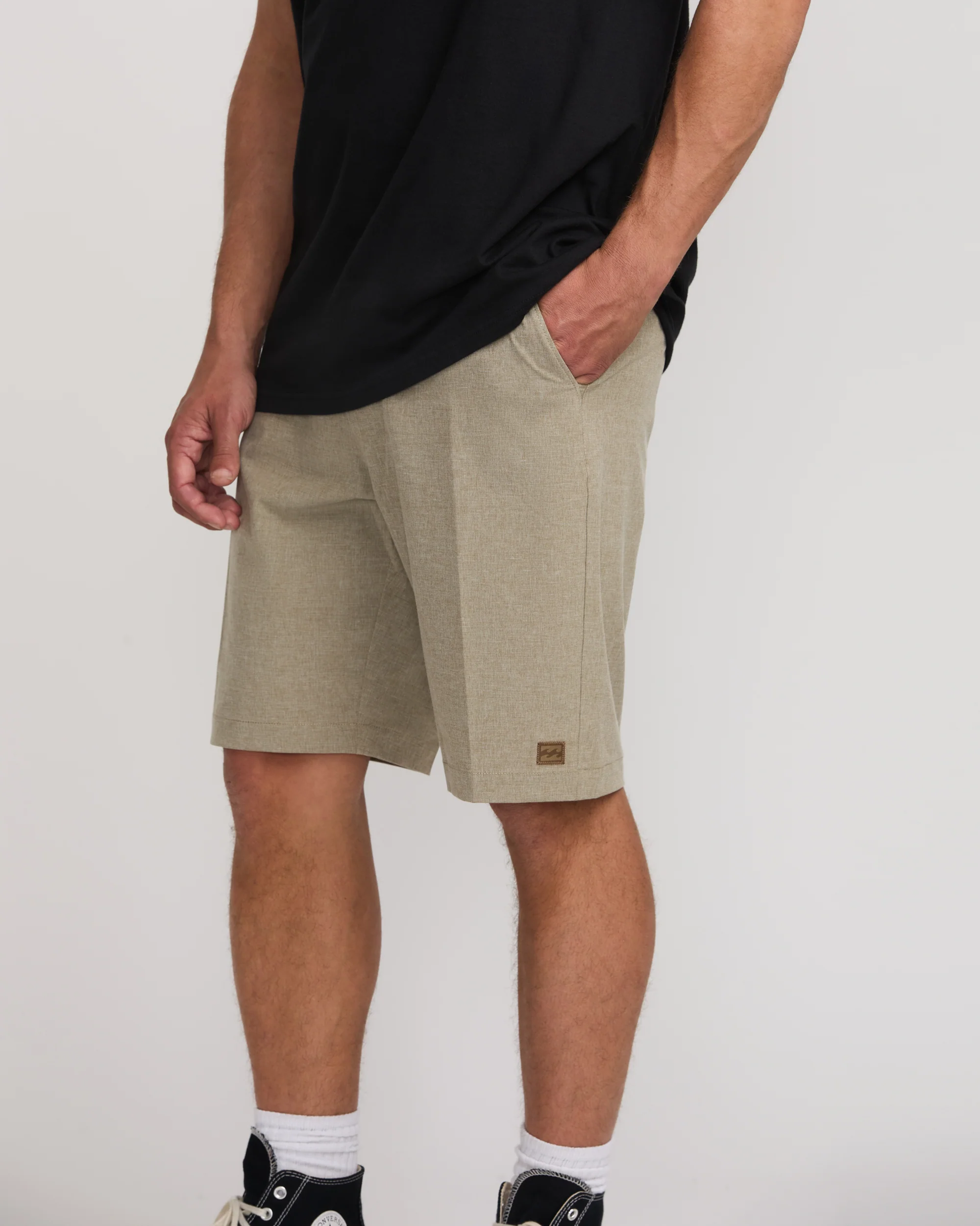 Crossfire Submersible 21" Hybrid Shorts - Khaki - Image 5