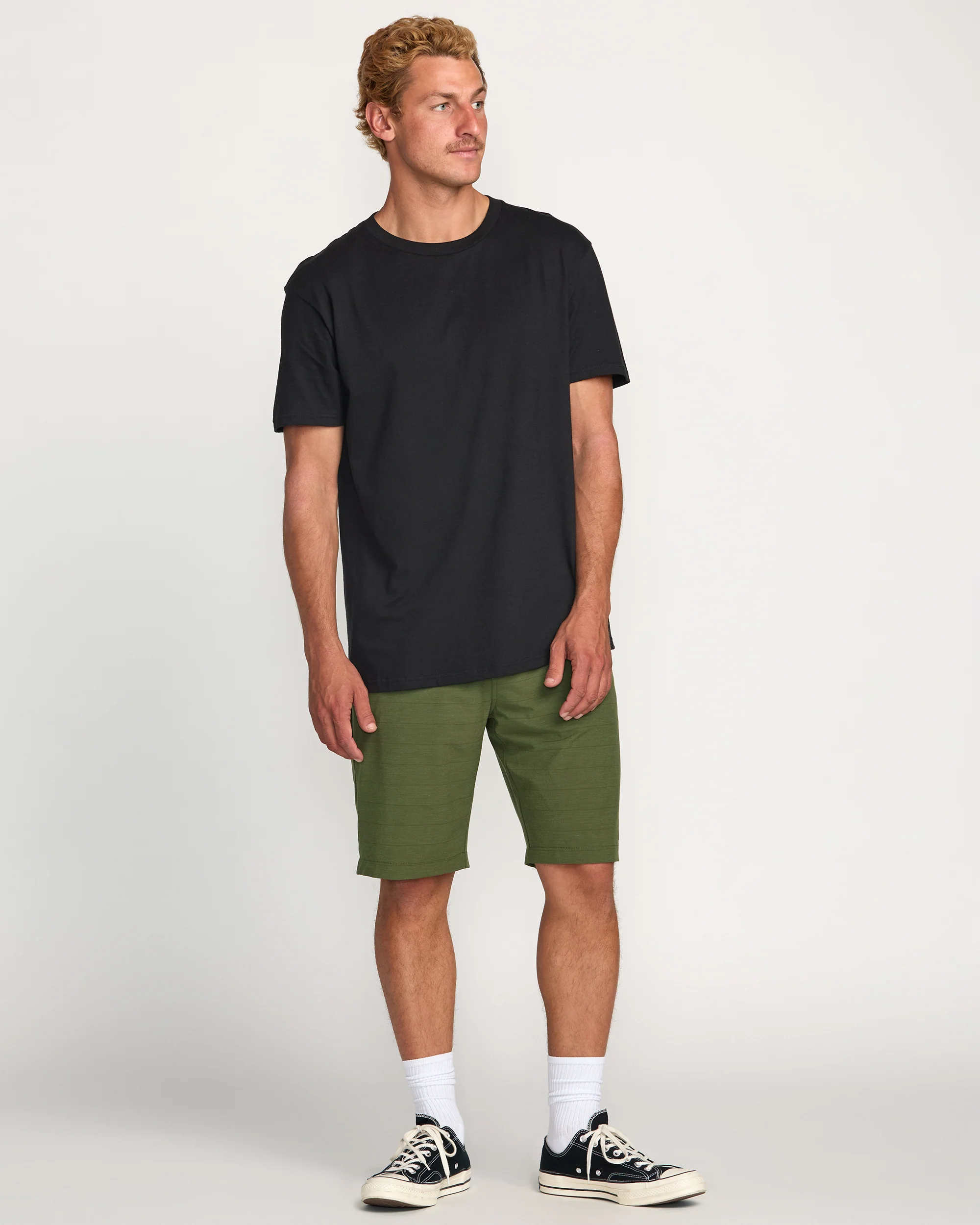 Crossfire Submersible 21" Hybrid Shorts - Olive - Image 5