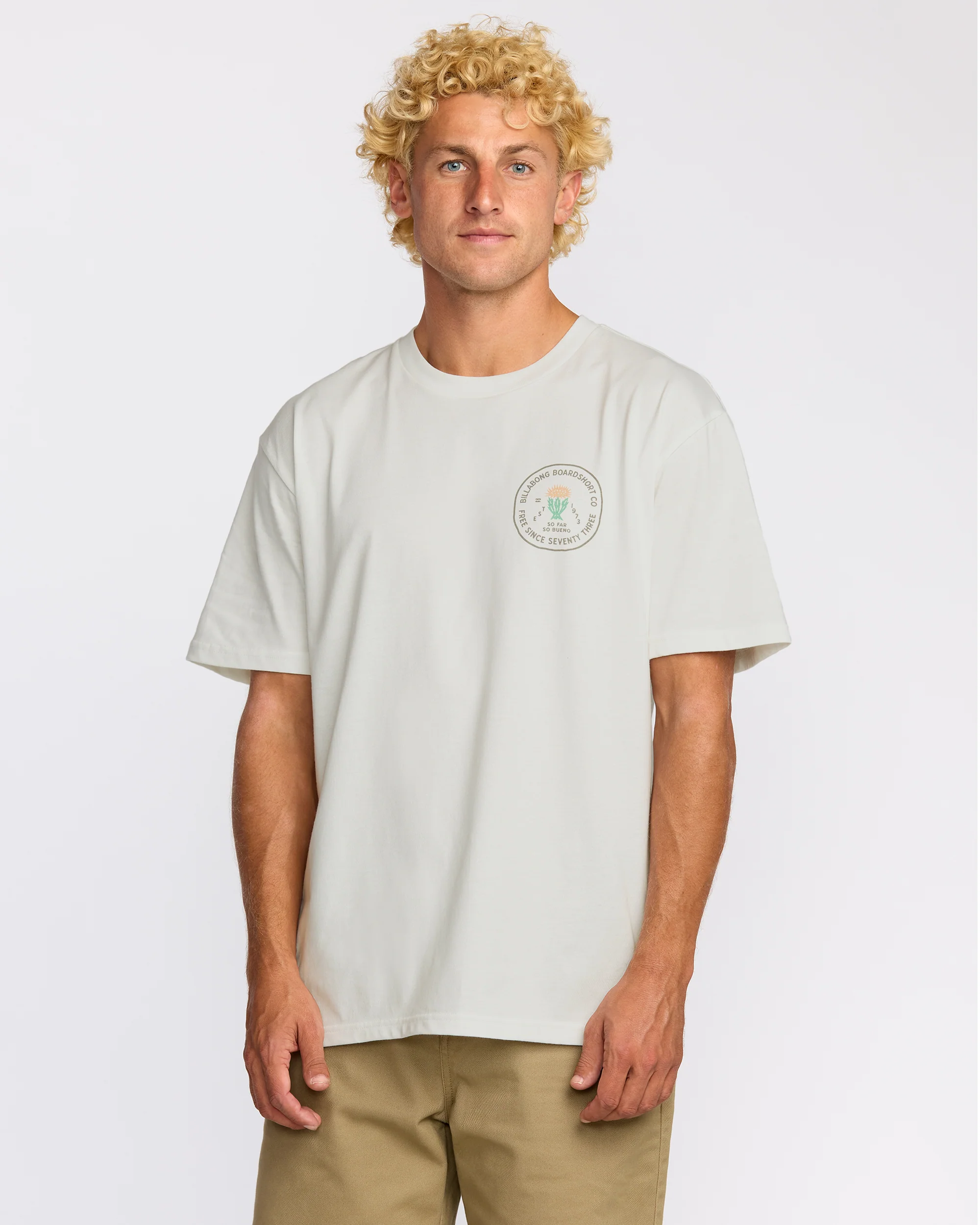 Mens Desert Flower Regular T-Shirt - Image 2