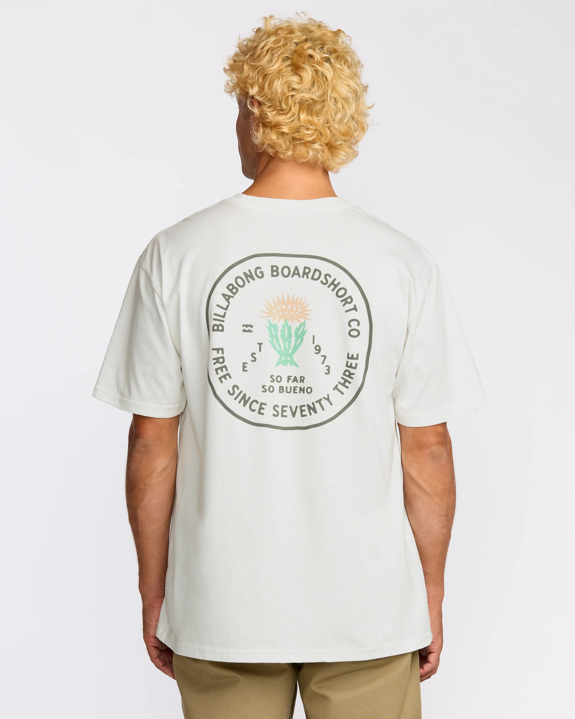 Mens Desert Flower Regular T-Shirt - Image 3