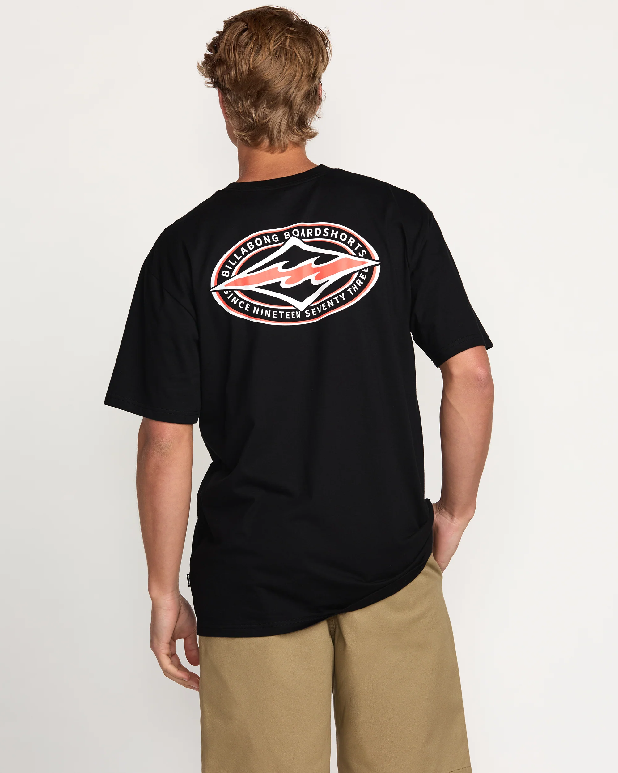 Diamond Vision Regular Short Sleeve T-Shirt - Black - Image 2