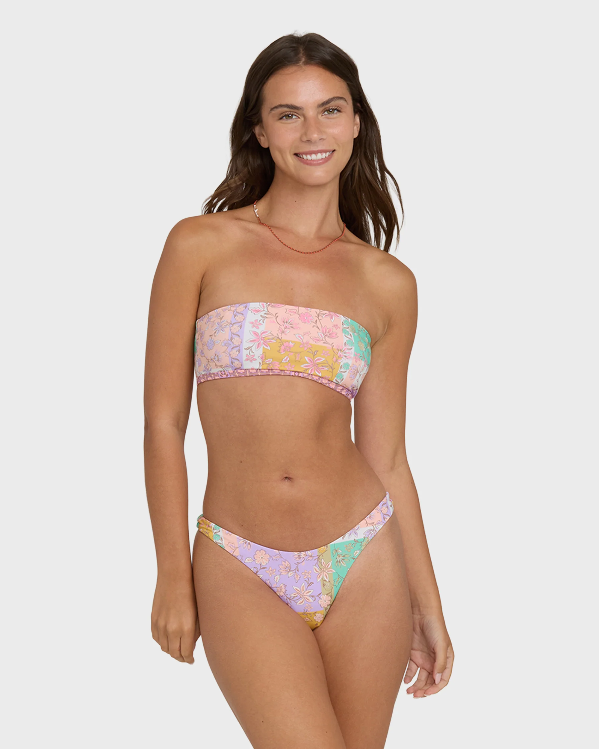 Dreamy Daze Reversible Tiny Bikini Bottoms - Sweet Lilac - Image 2