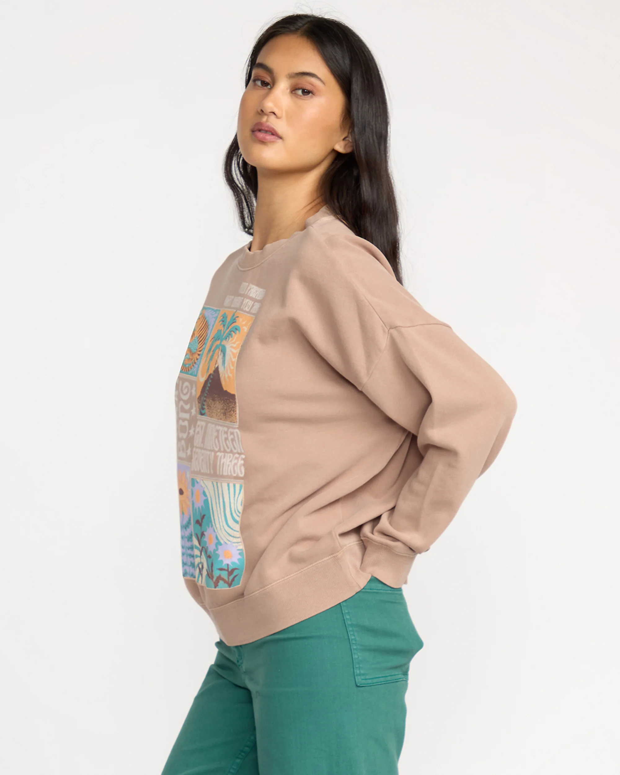Echo Crewneck Sweatshirt - Dusty Trails - Image 5