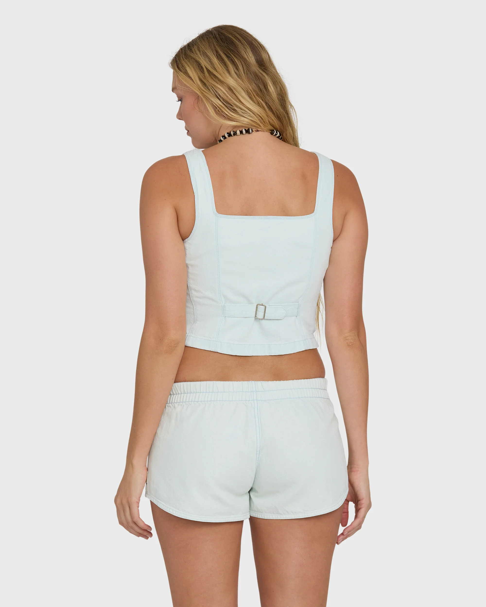 Eezy Waist Woven Shorts - Clearwater - Image 2