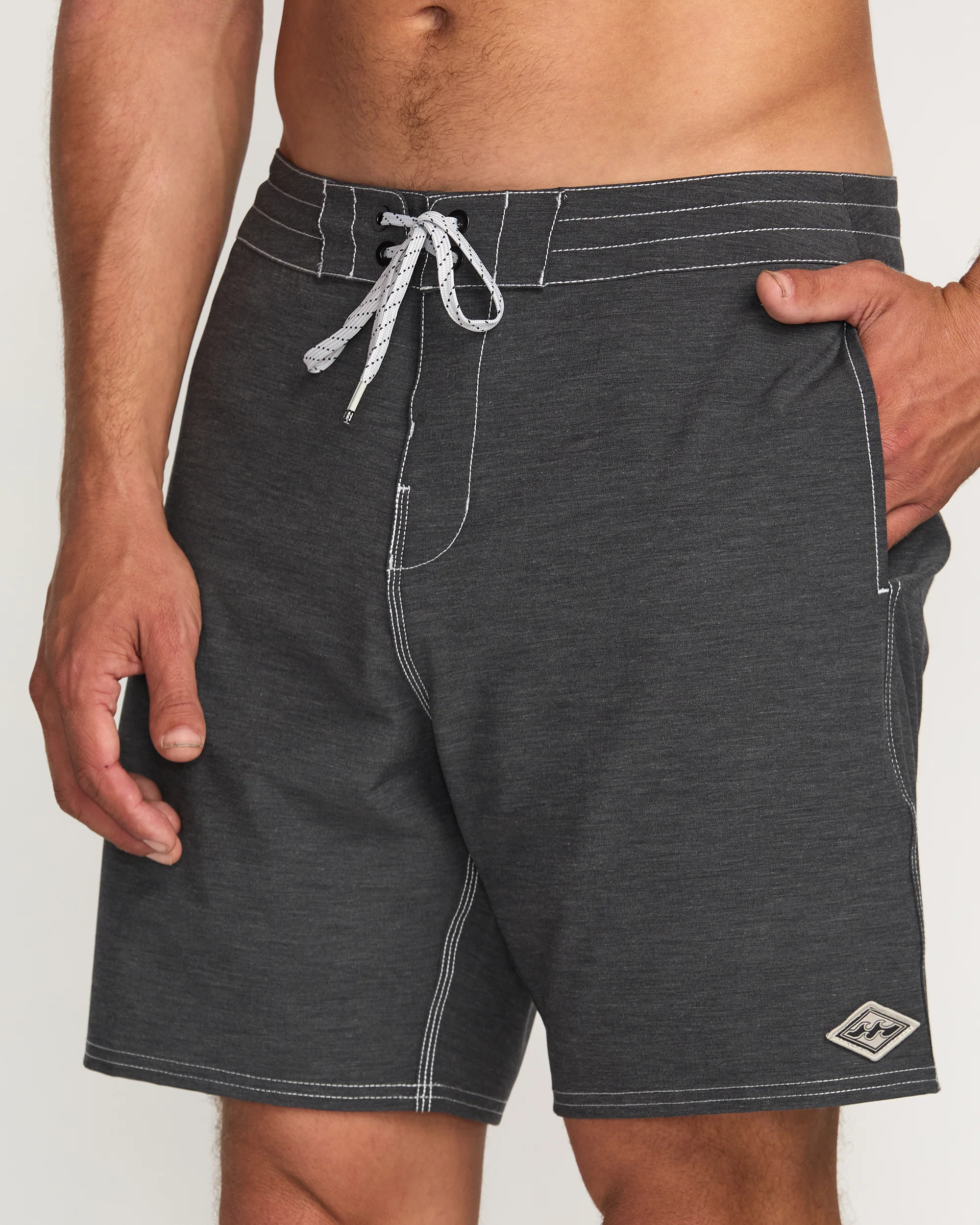 Every Other Day Lo Tide 18" Boardshorts - Black - Image 8