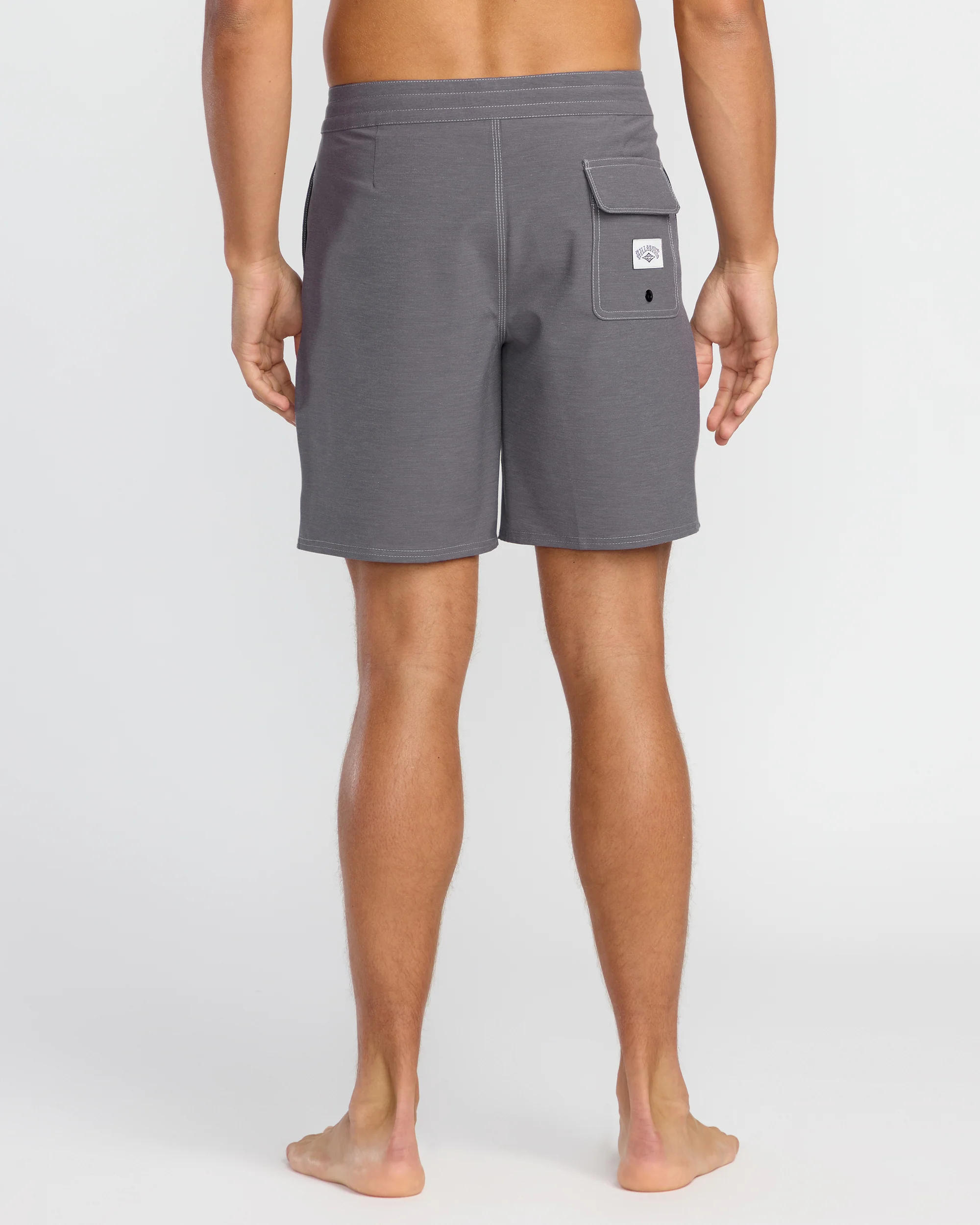 Every Other Day Lo Tide 18" Boardshorts - Gray Violet - Image 2