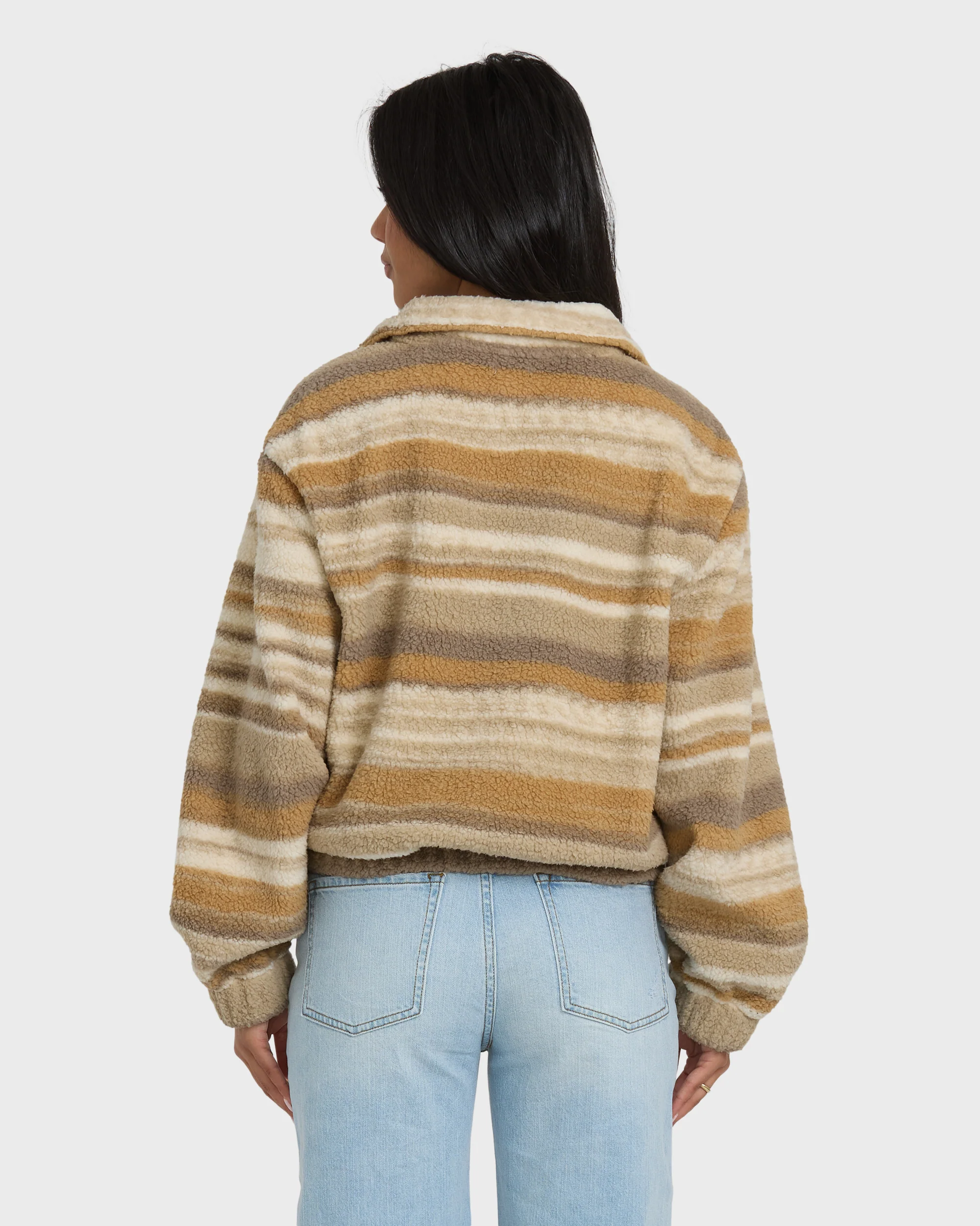 First Light Sherpa Front Zip Fleece - Coyote - Image 5