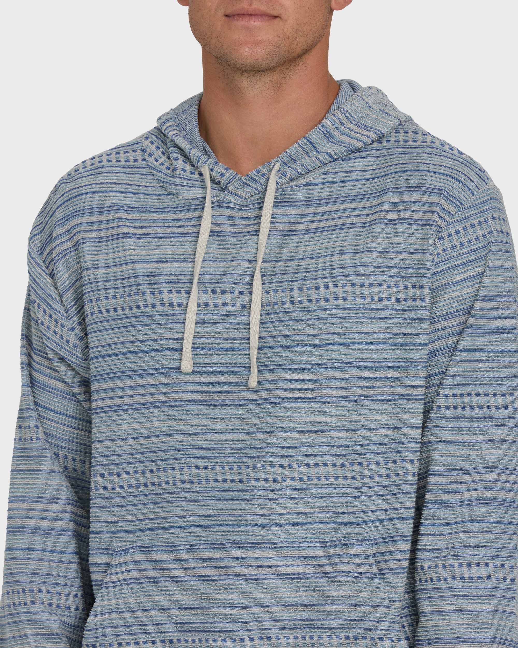 Flecker Diego Pullover Hoodie - Blue Fog - Image 5