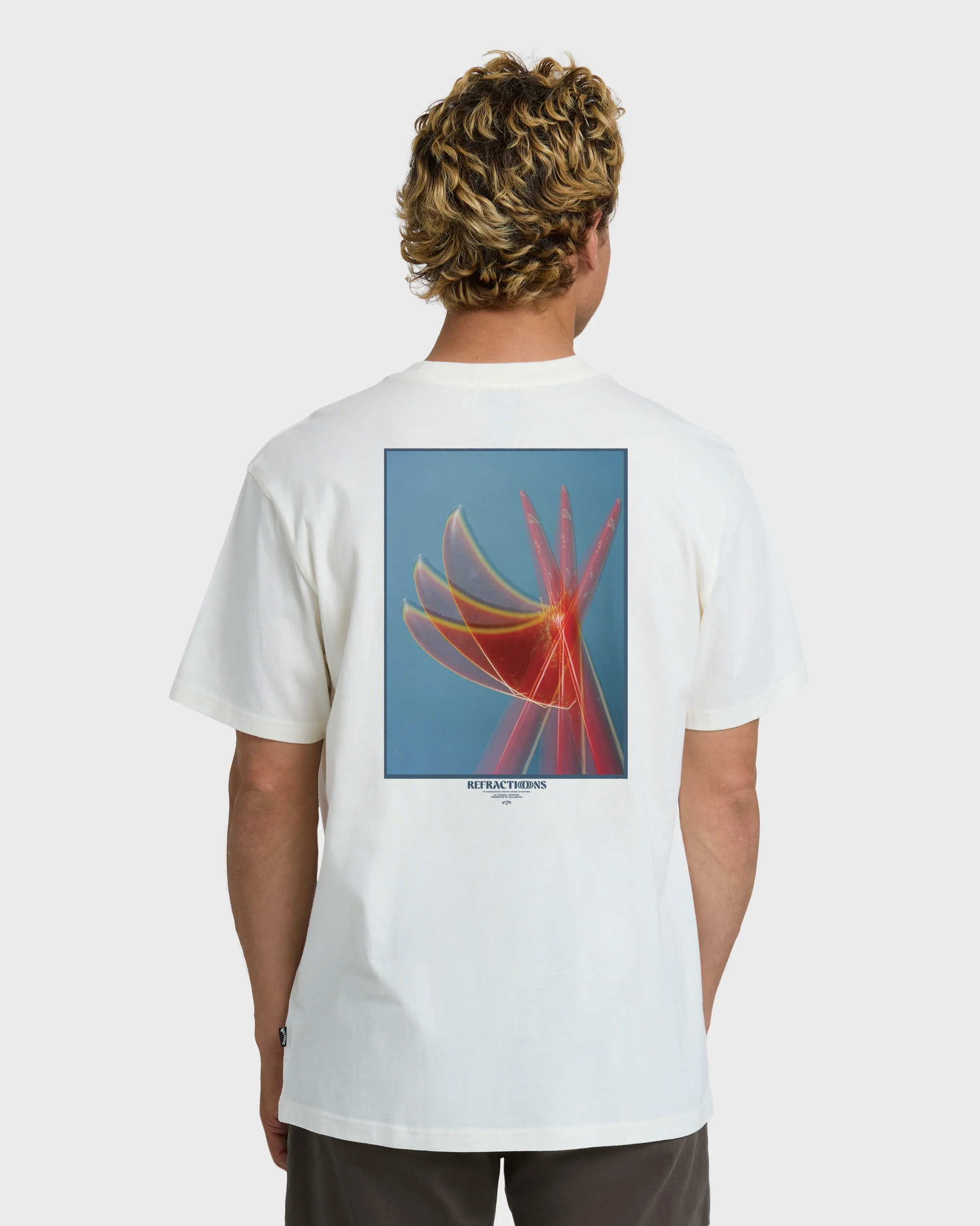 Flower Premium Short Sleeve T-Shirt - Off White - Image 2