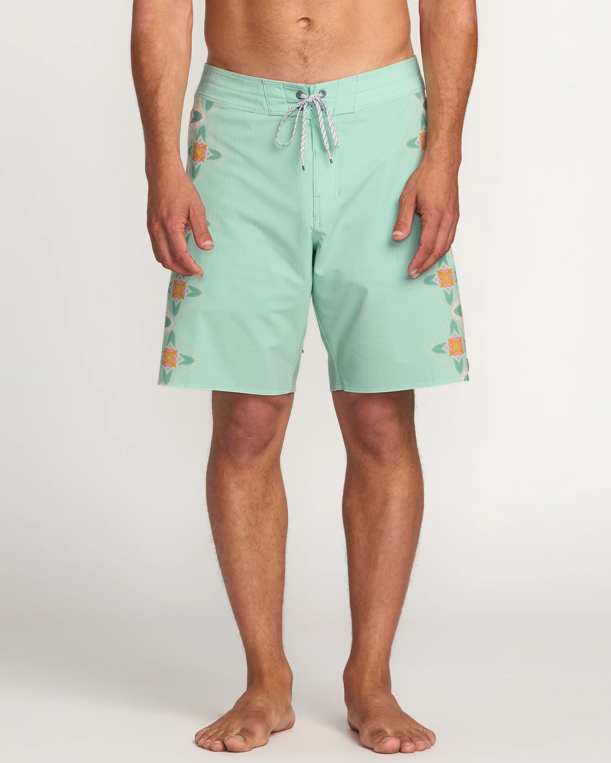 Framelines Pro 19" Boardshorts - Mist Green