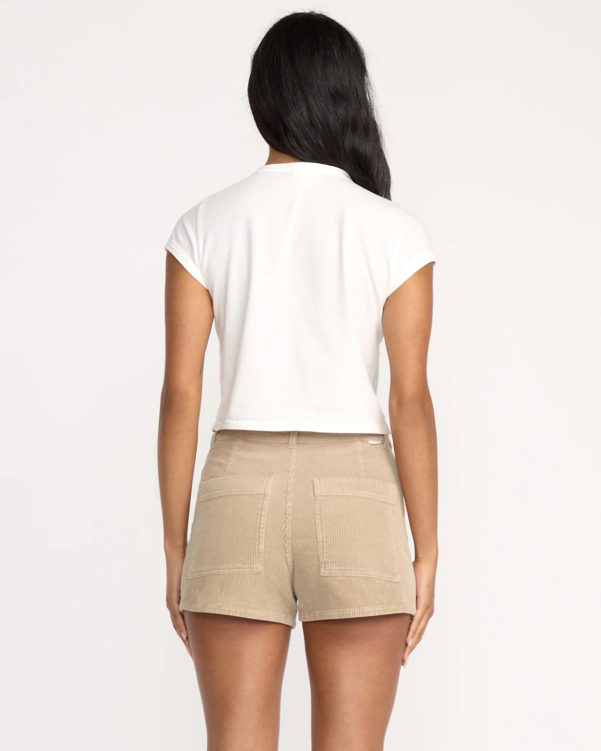 Womens Free Fall Corduroy Shorts - Image 3