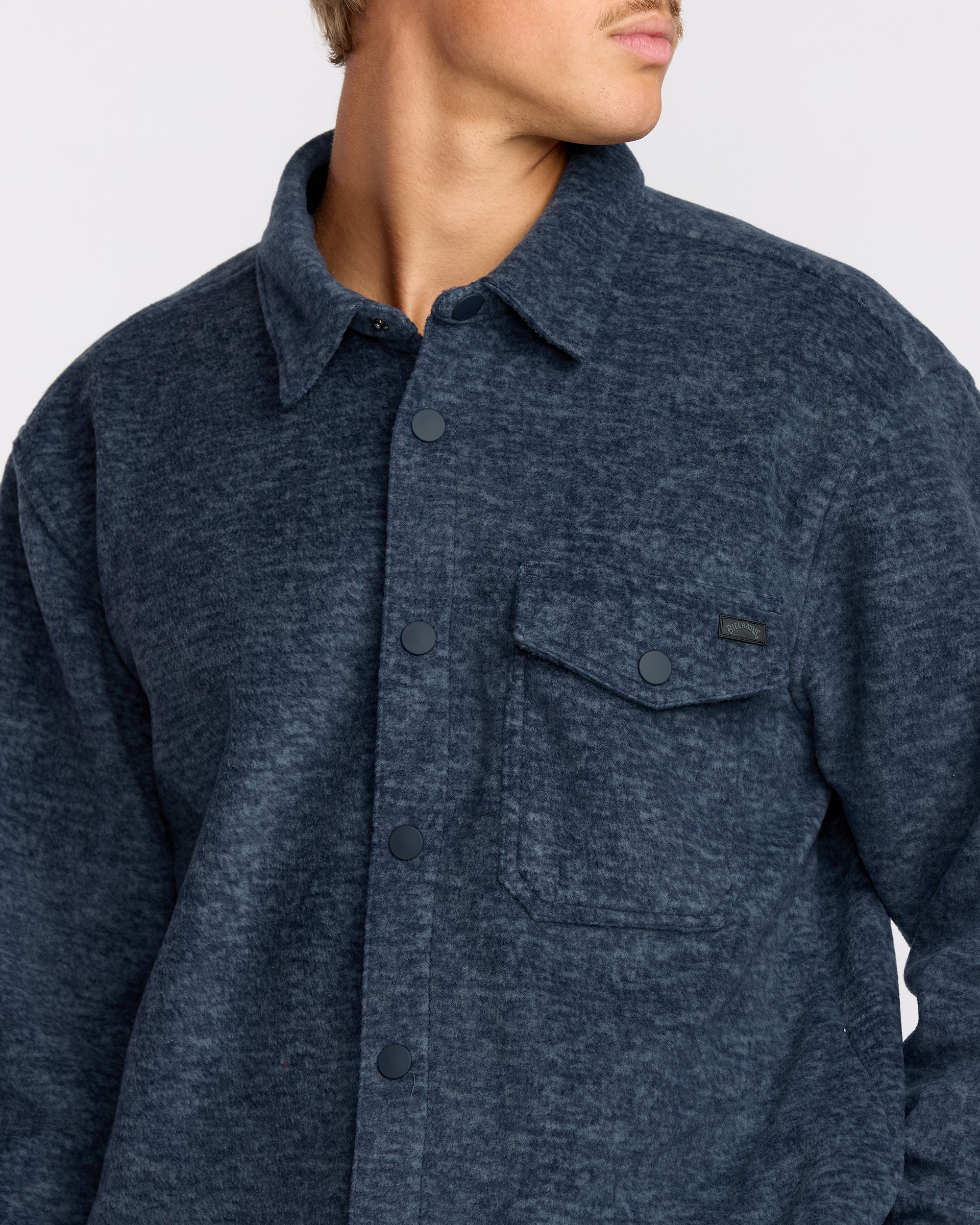 Furnace Flannel Shirt - Navy - Image 2