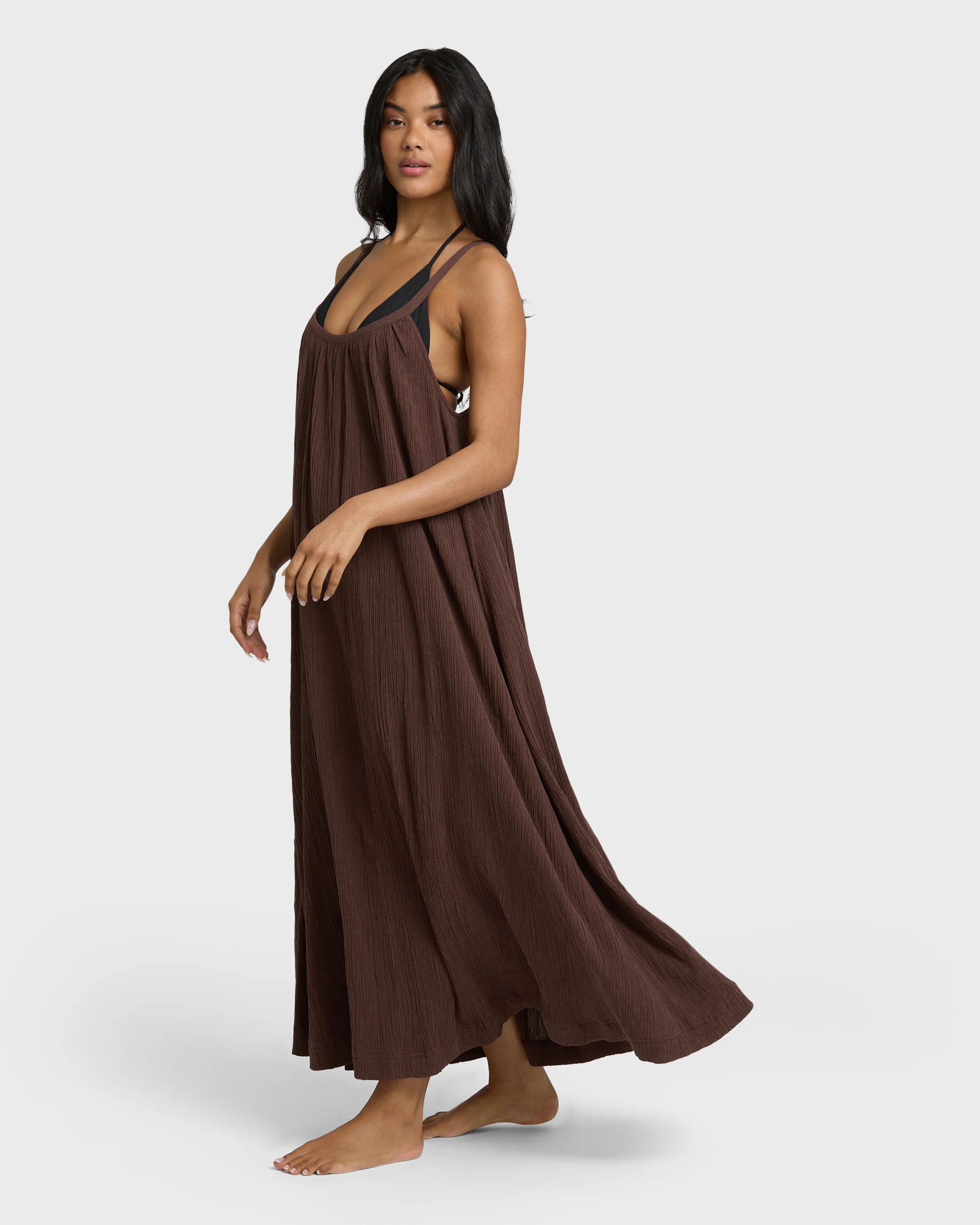 Good Feels Maxi Dress - Teak - Image 3