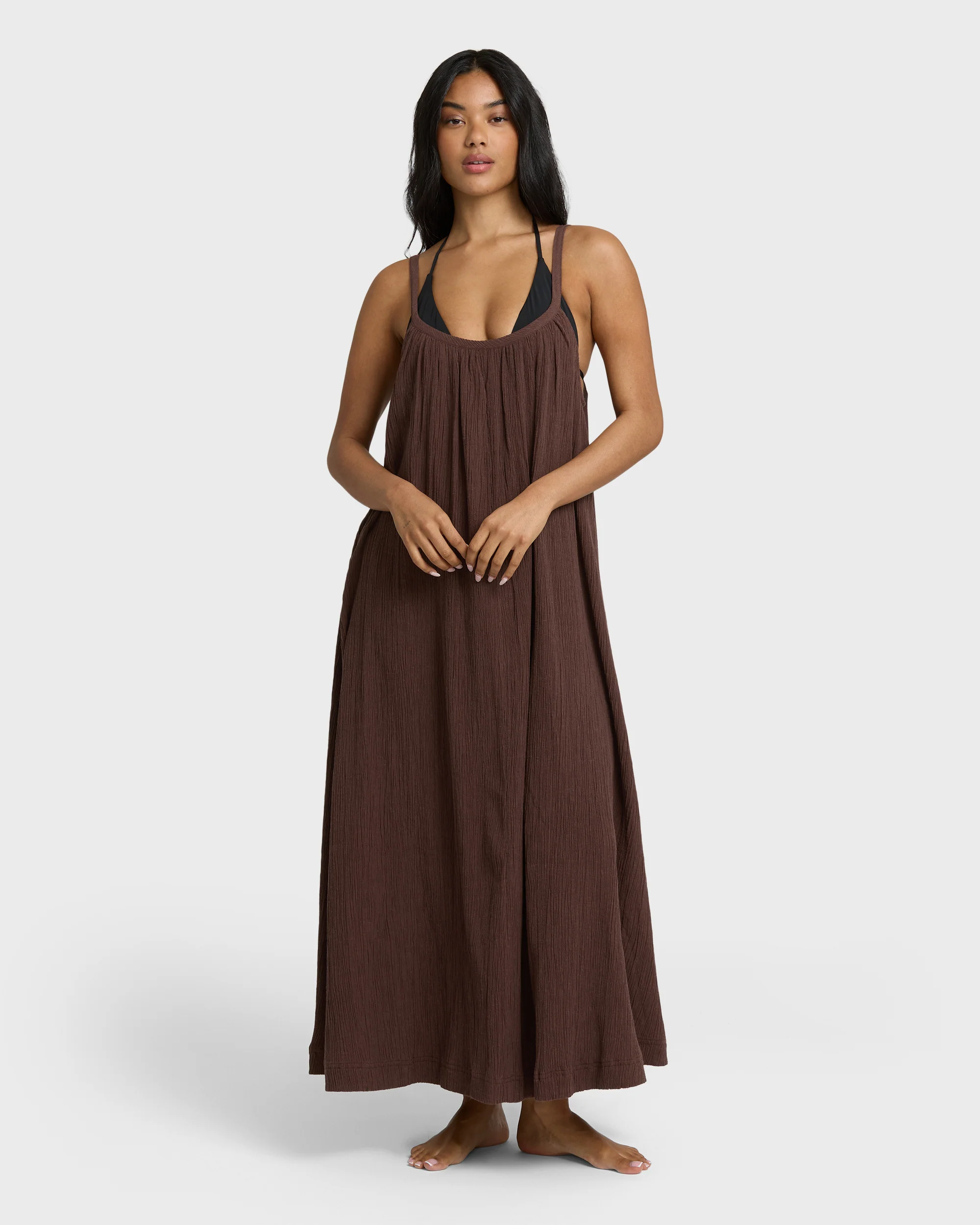 Good Feels Maxi Dress - Teak - Image 4