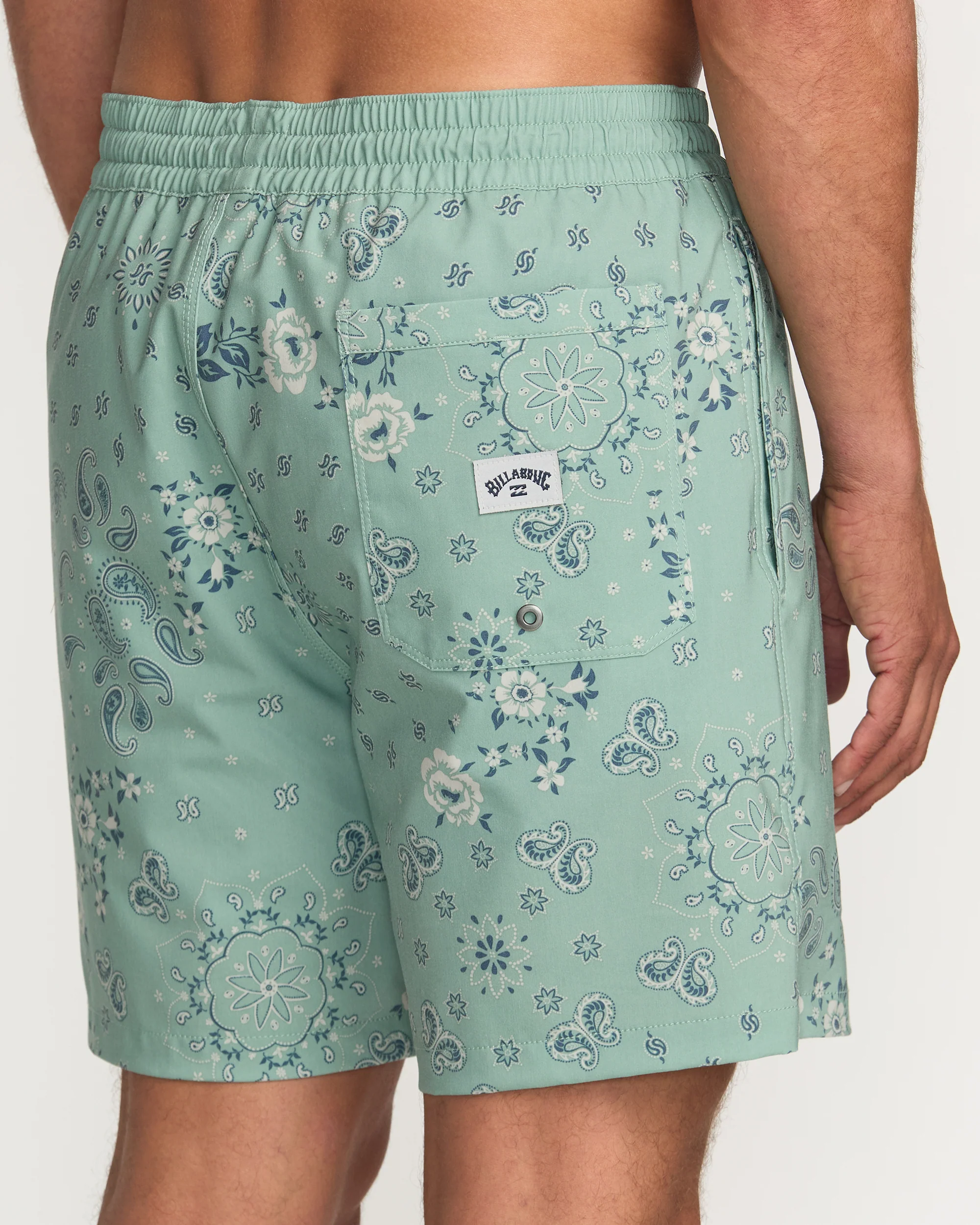 Good Times Layback 16" Trunks - Mist Green - Image 9